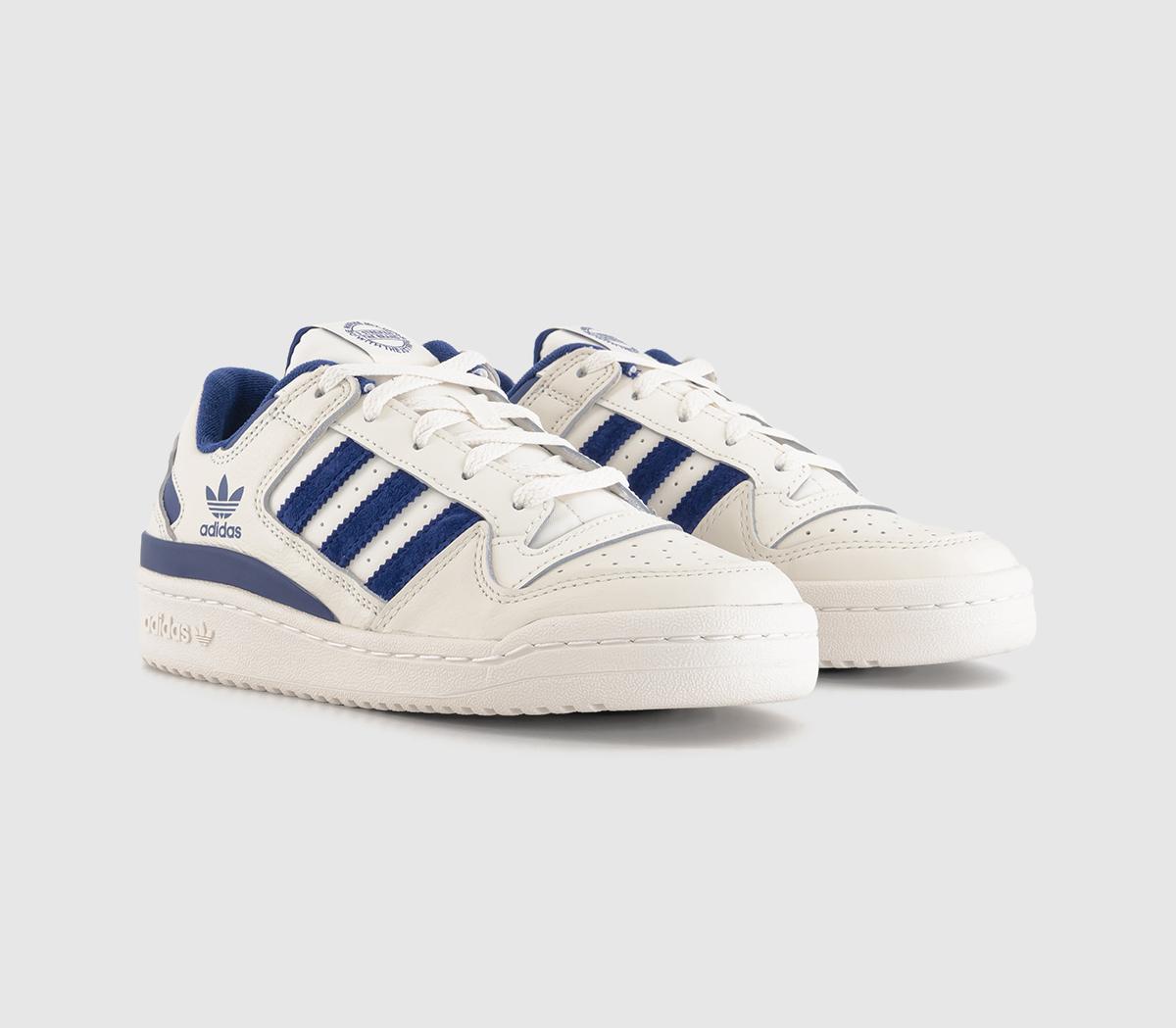 Adidas Forum 84 Low Trainers Cloud White Victory Blue 7.5