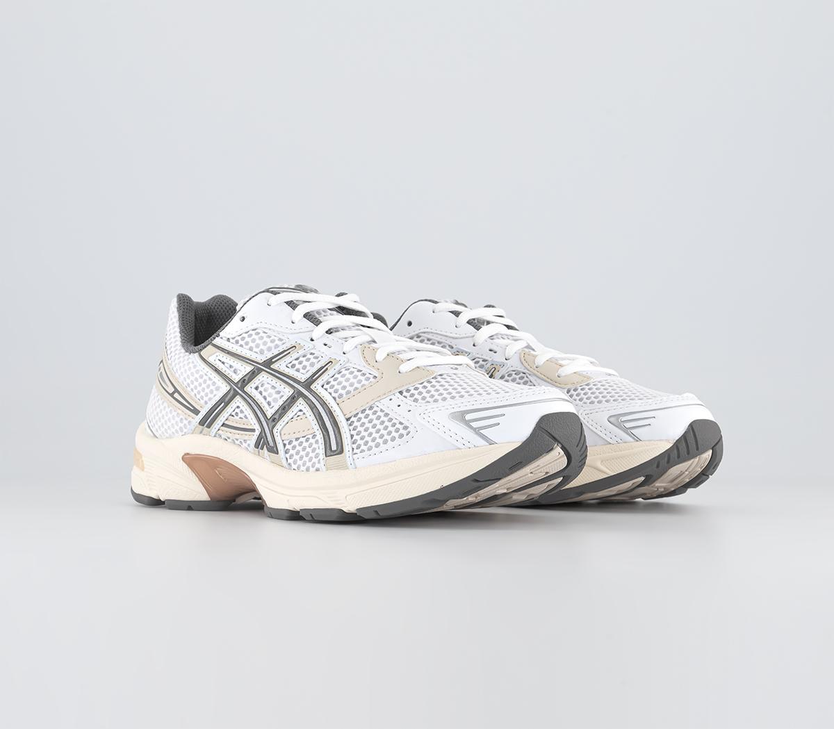 Asics Womens Gel 1130 Trainers White Clay Grey, 10.5