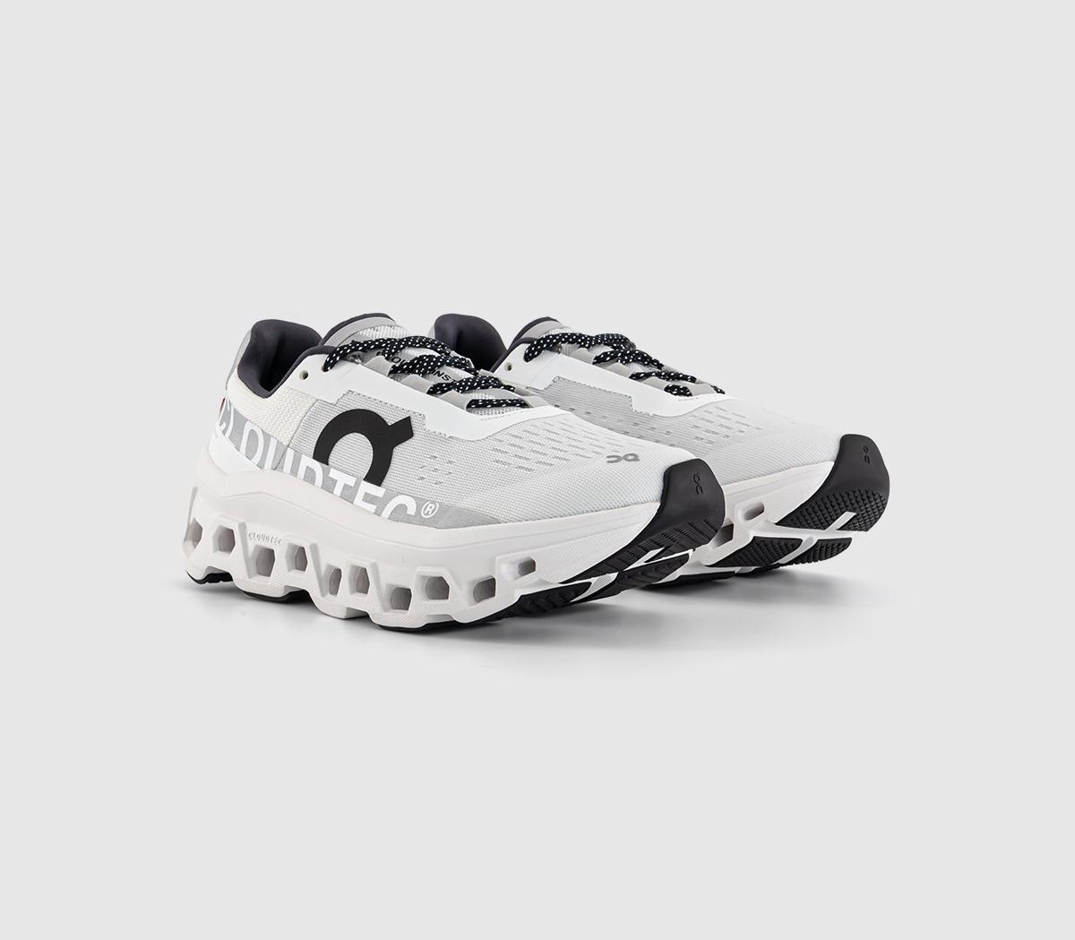 On Running Cloudmonster Trainers All White, 8