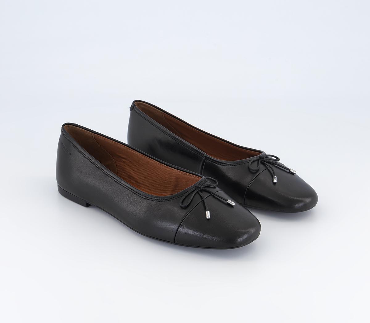 Vagabond Womens Jolin Classic Ballerina Shoes Black, 5
