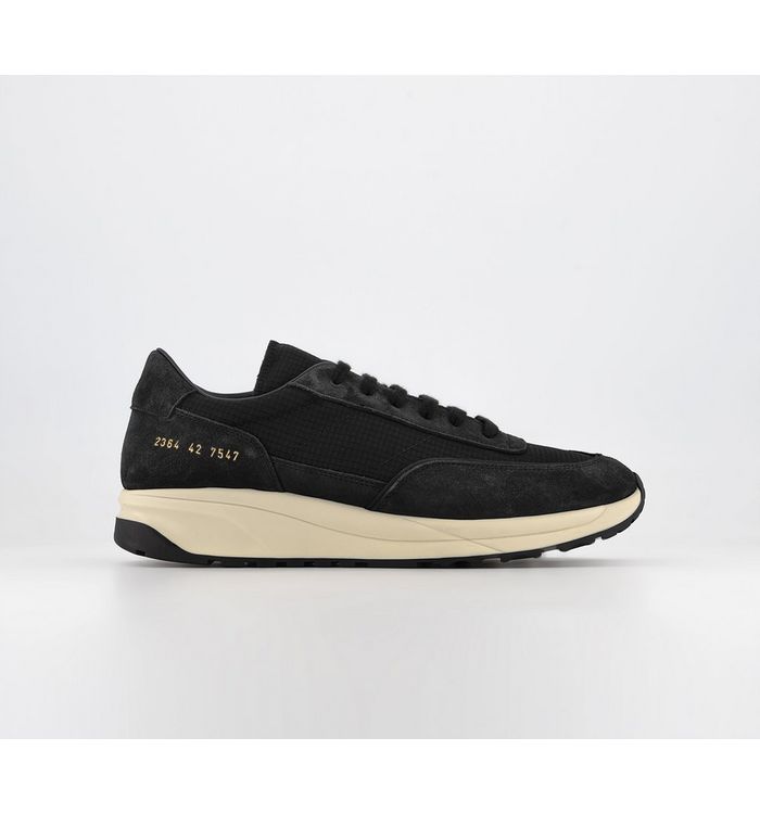 Common Projects Track 80 Trainers Black Leather