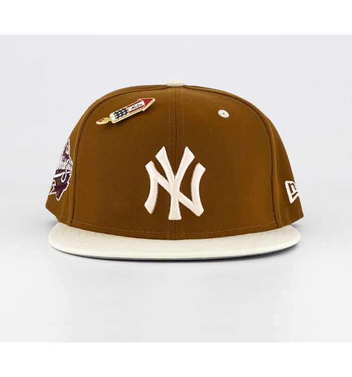New Era Mlb Trail Mix 59fifty New York Yankees In Multi In Yellow