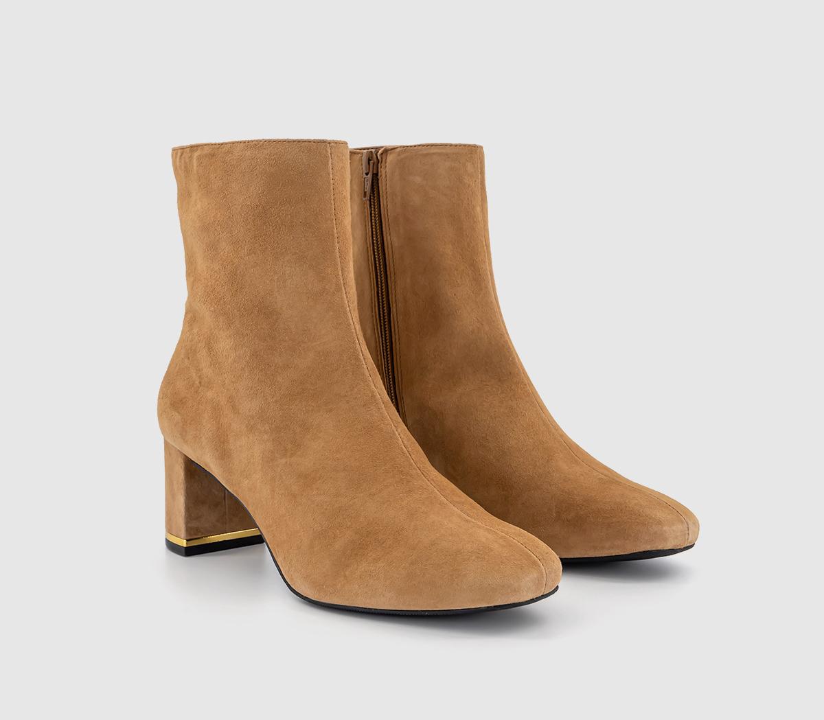 Ted Baker Womens Noranas Ankle Boots Tan, 3