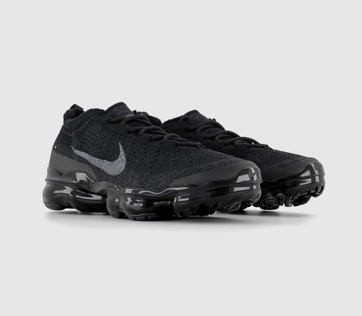 Nike Air Vapormax 2023 Flyknit Trainers Black Bow, 9