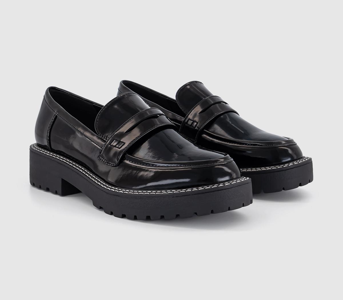 OFFICE Womens Forli Chunky Loafers Black, 6