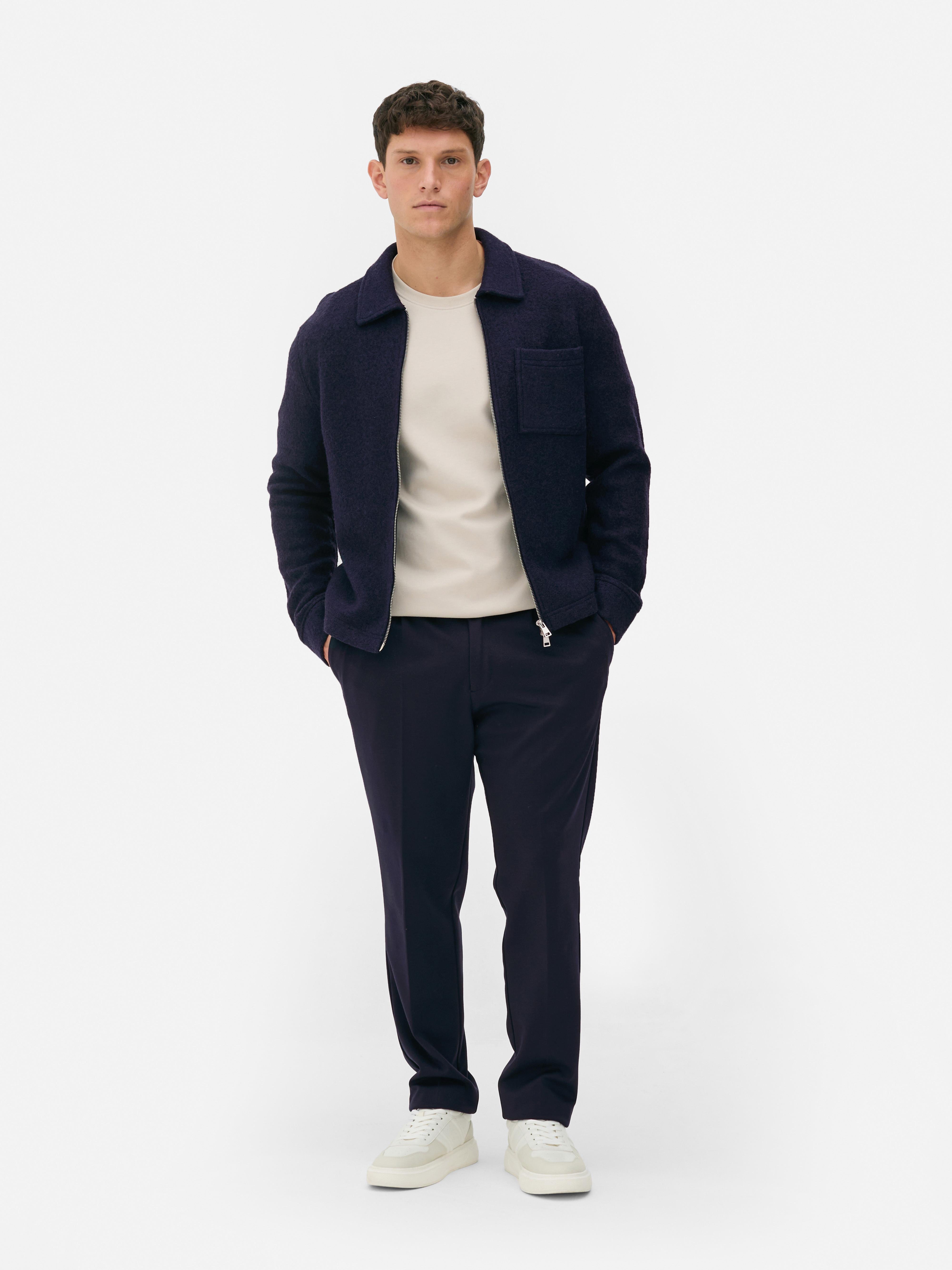 Veste à poche plaquée Kem Bleu marine Homme Primark