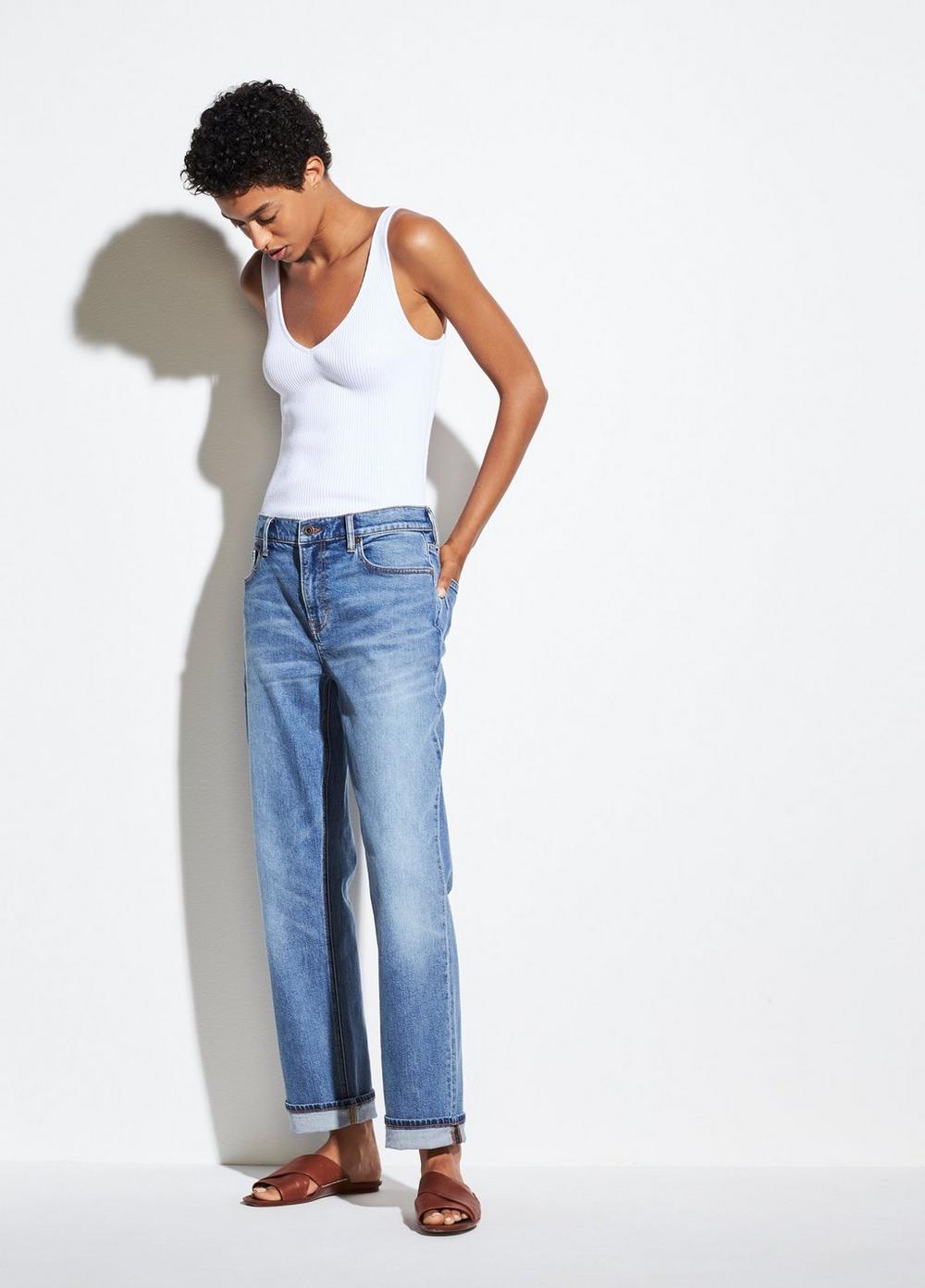 Exclusive / Relaxed Straight Leg Jean