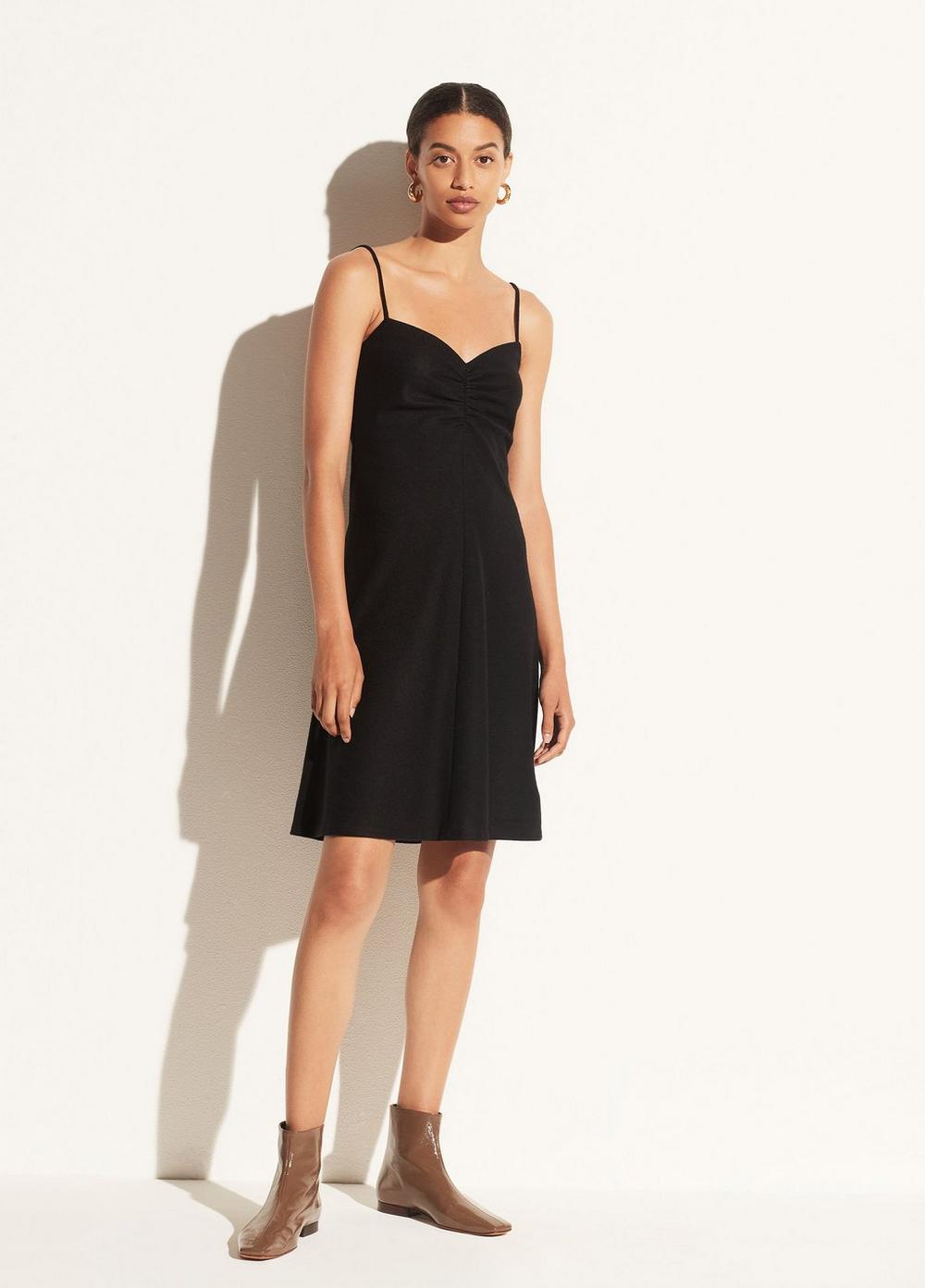 Cozy Ruched Camisole Dress
