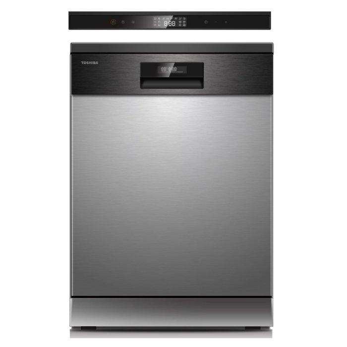 Toshiba DW 14F2 14 Place Setting Free Standing Dishwasher Stainless