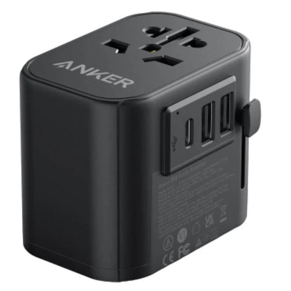 Anker 4IN1 Travel Adapter 65 Watts Black Xcite Kuwait