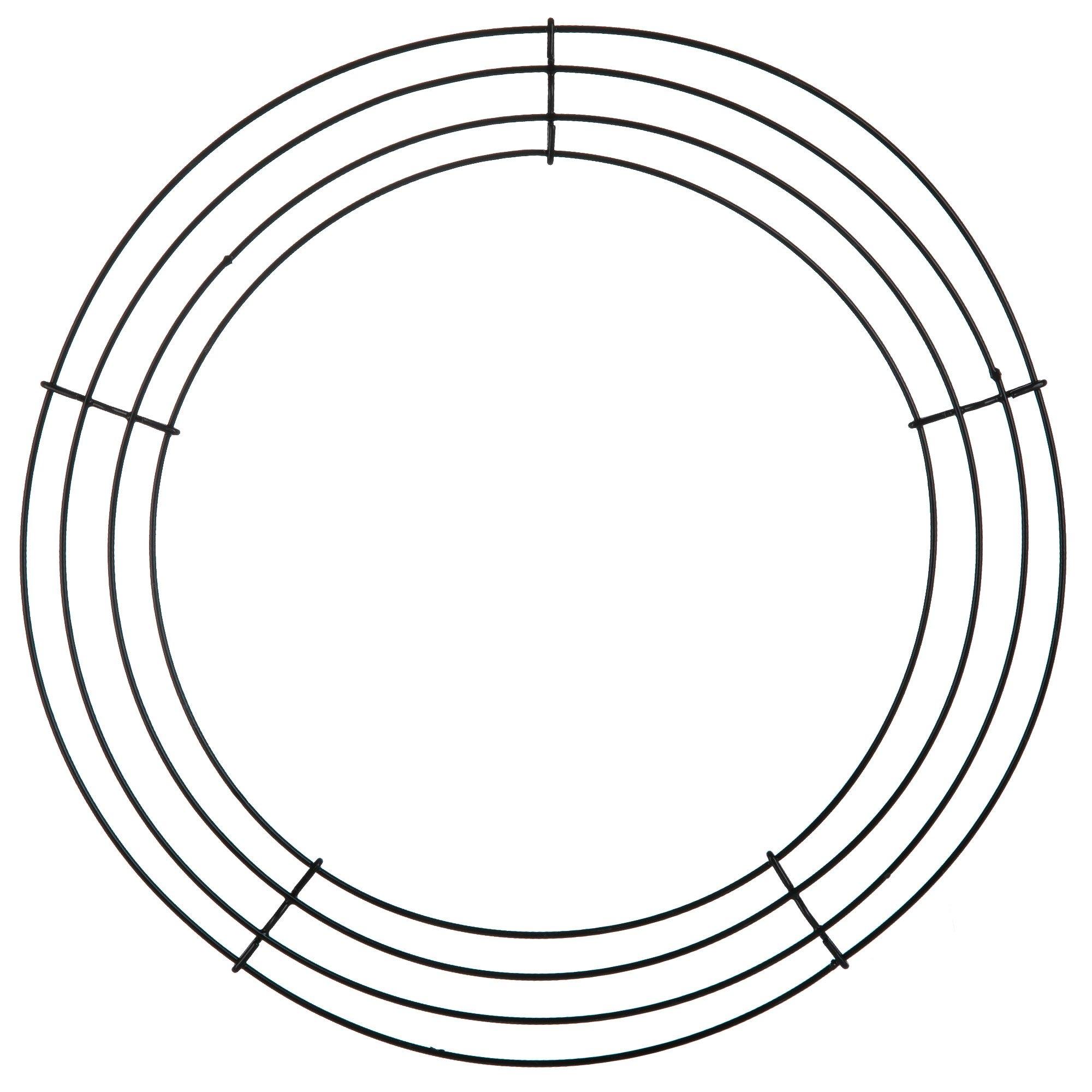 Round Metal Wire Wreath Frame Hobby Lobby 161257