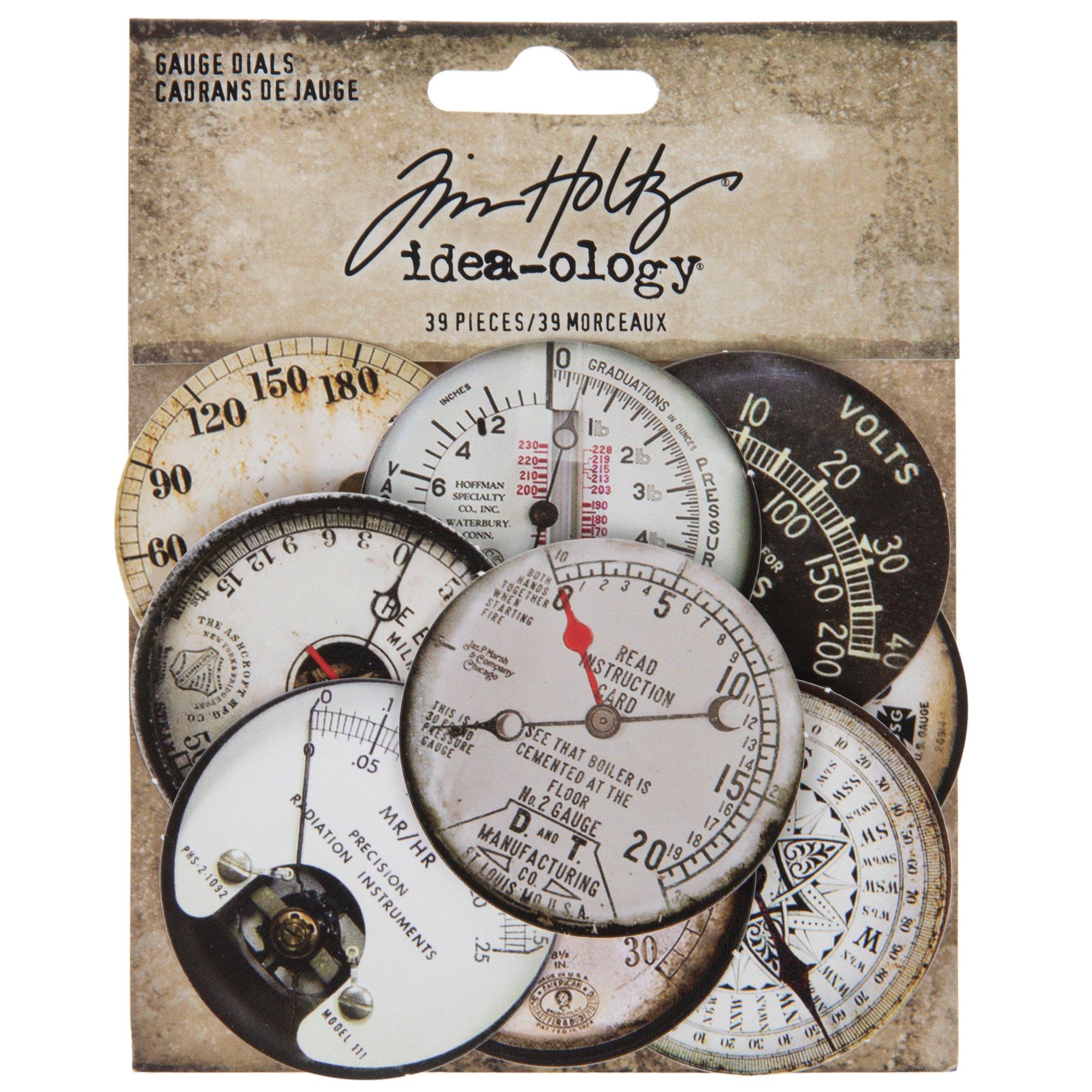 Tim Holtz Idea Ology Gauge Dials Hobby Lobby 2184166