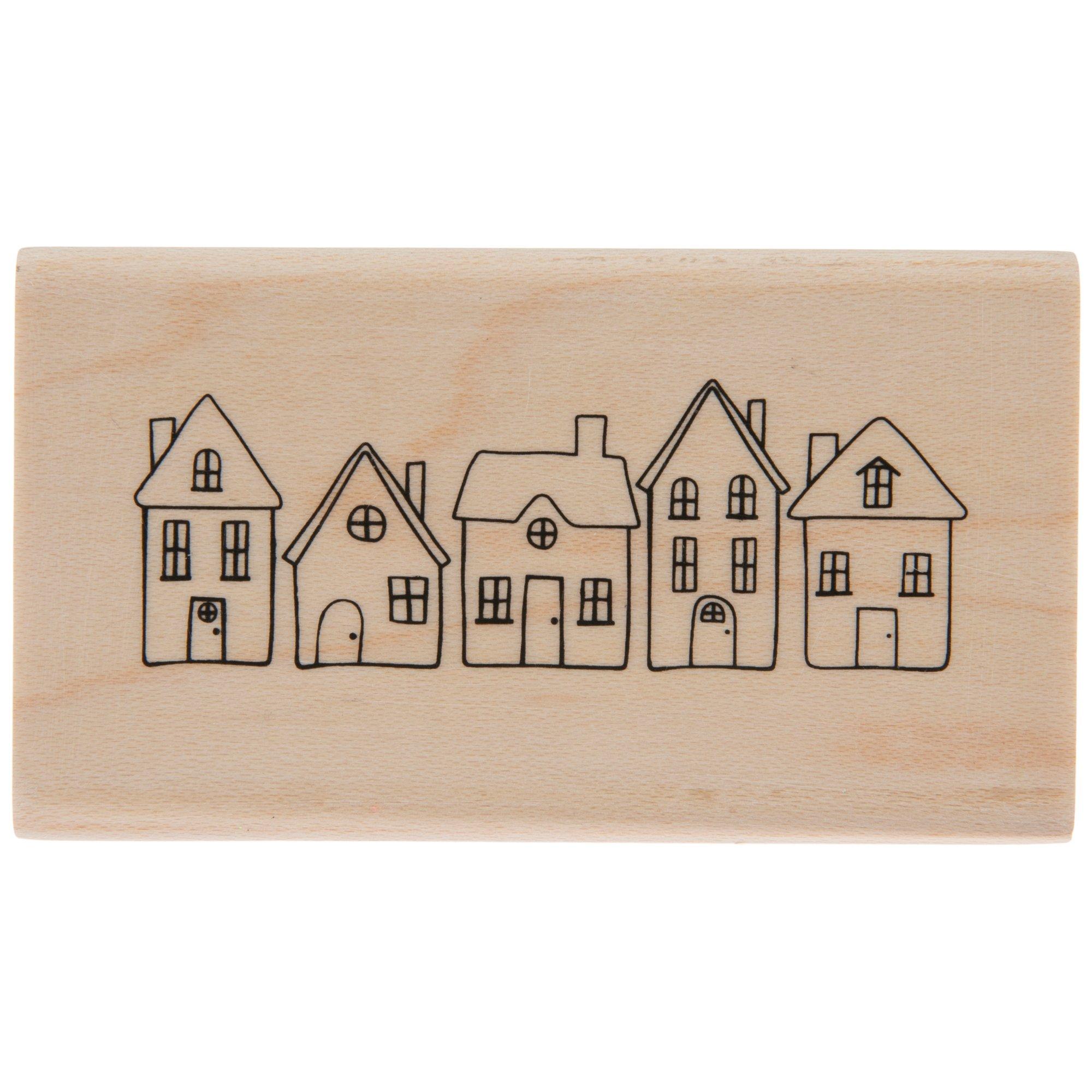 Houses Rubber Stamp Hobby Lobby 2244416