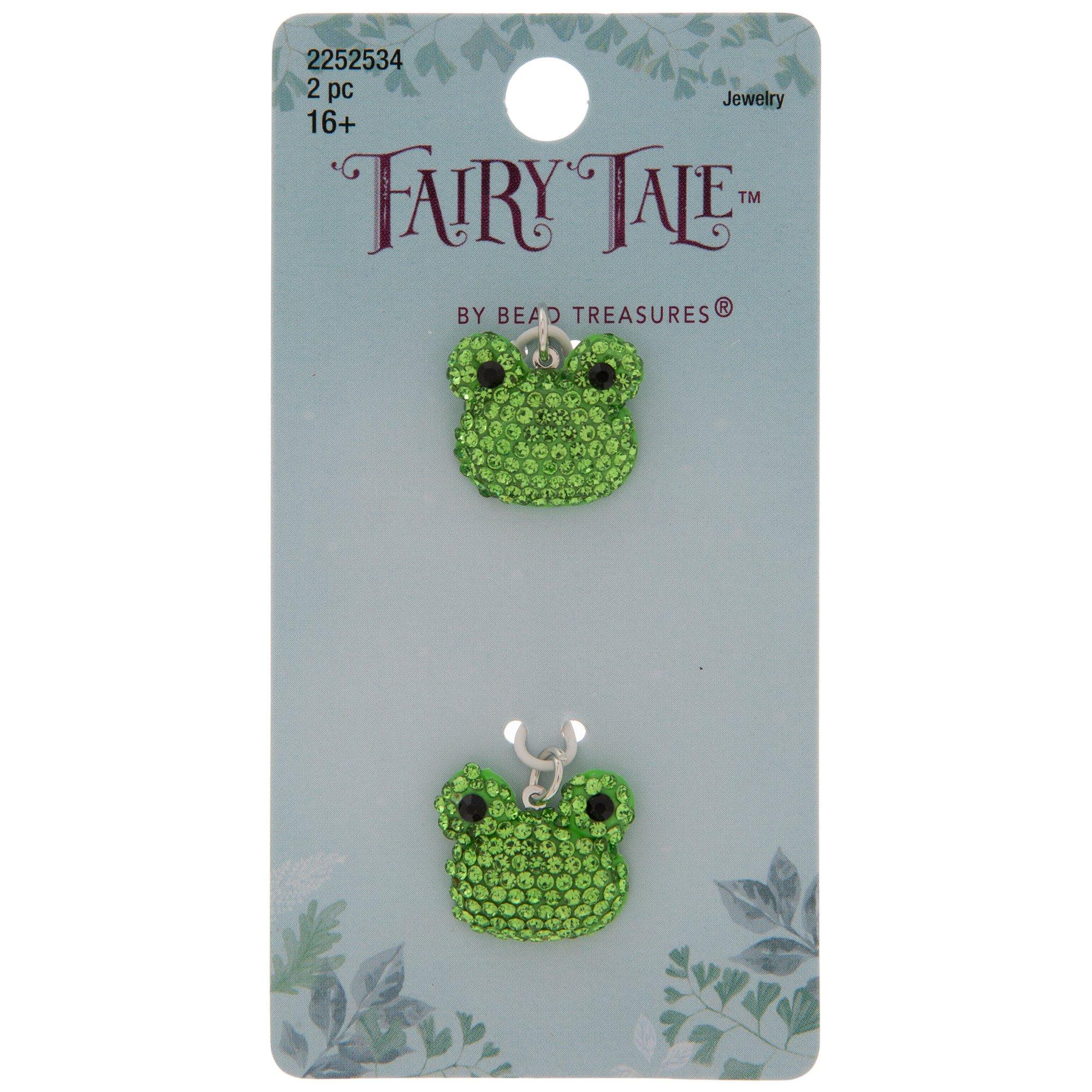 Green Rhinestone Frog Charms Hobby Lobby 2252534