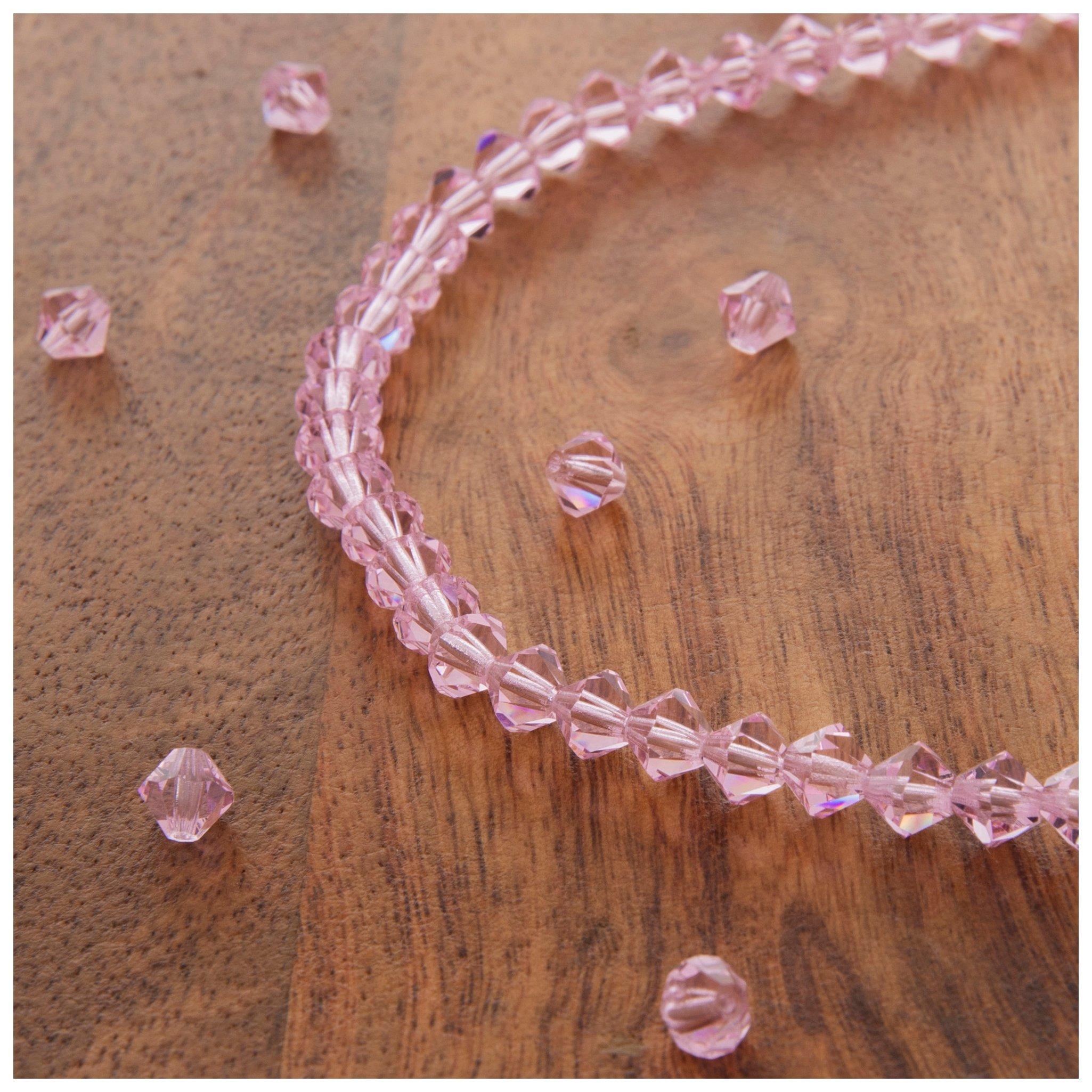 Bicone Glass Bead Strand Hobby Lobby