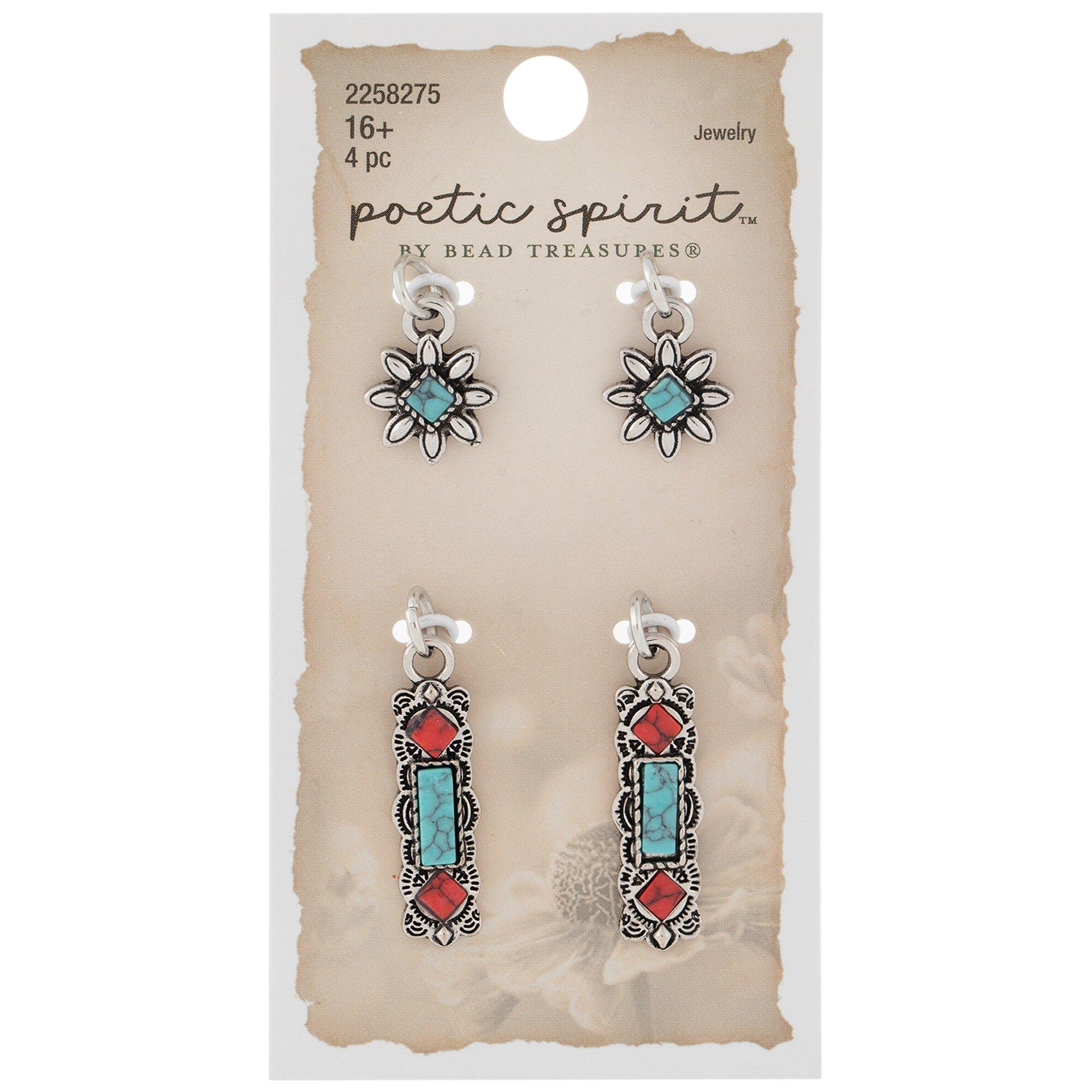 Imitation Turquoise Southwest Charms Hobby Lobby 2258275