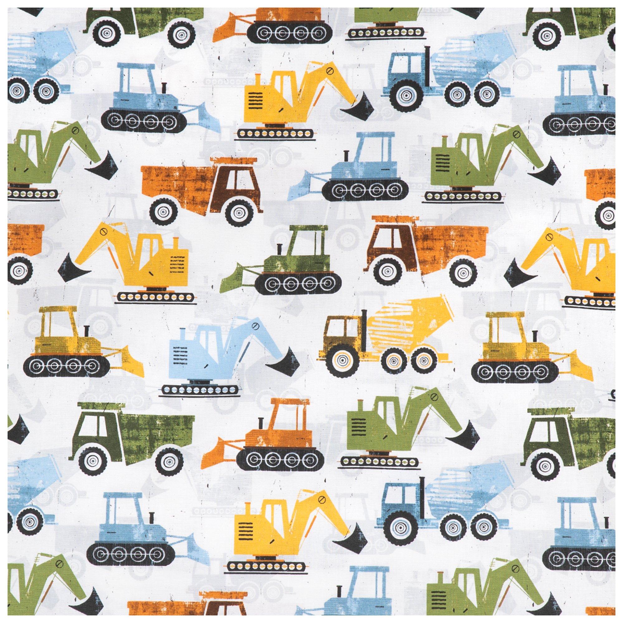 Construction Cotton Calico Fabric Hobby Lobby