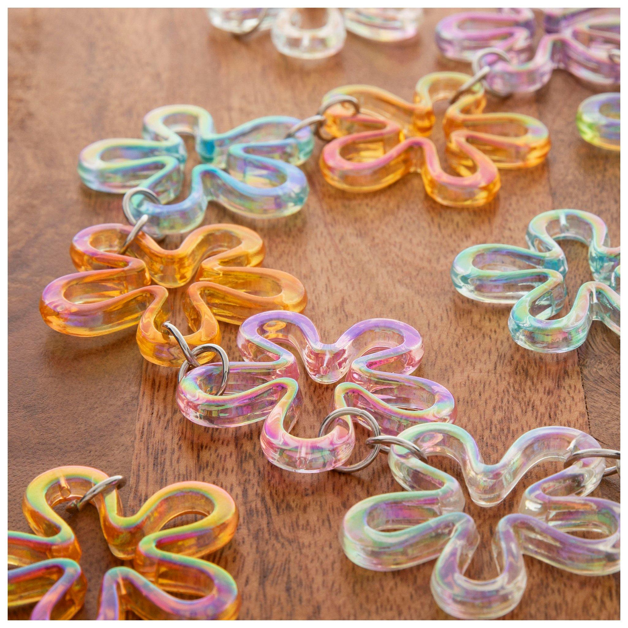 Pastel AB Flower Bead Strand Hobby Lobby 2377539