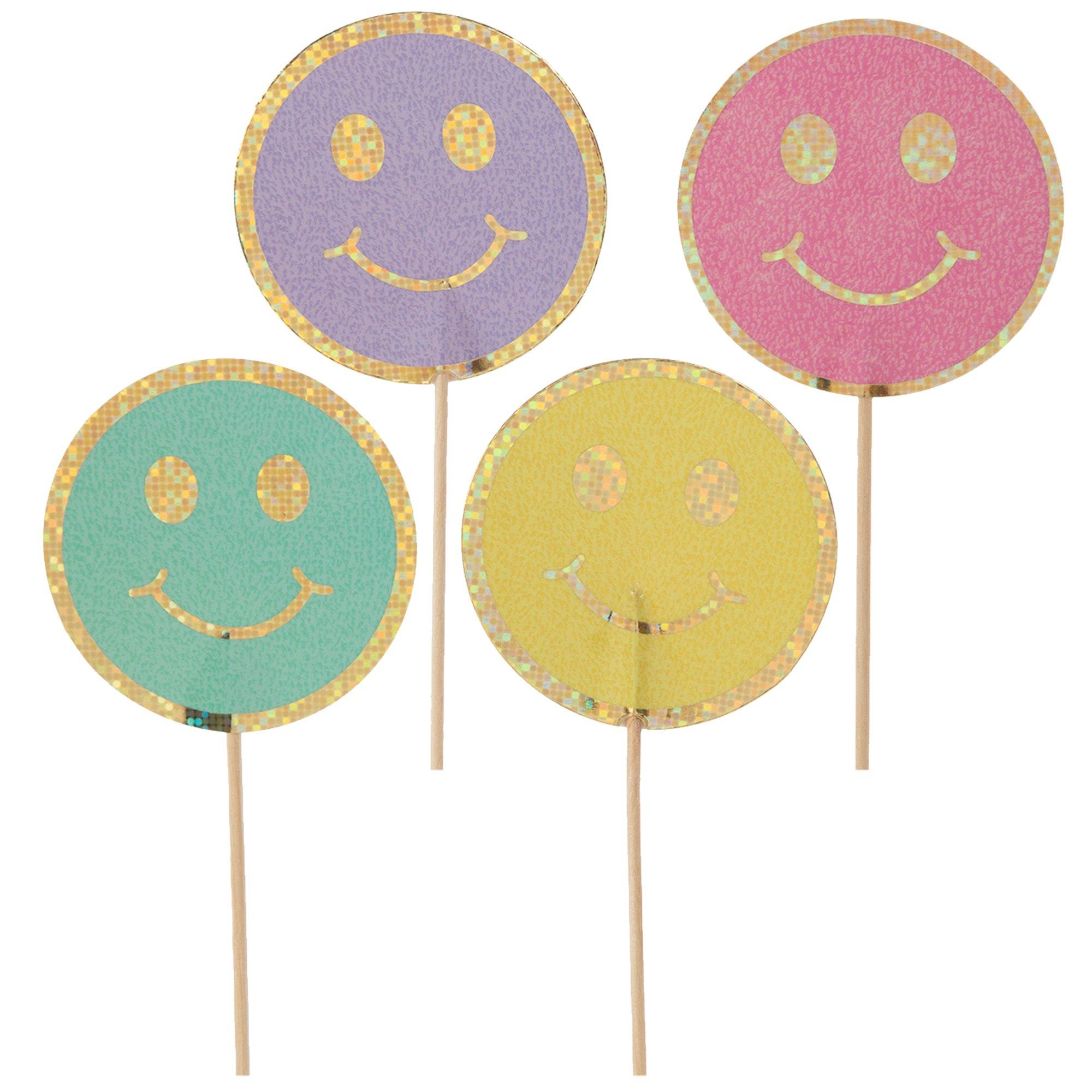 Smiley Face Cupcake Toppers Hobby Lobby