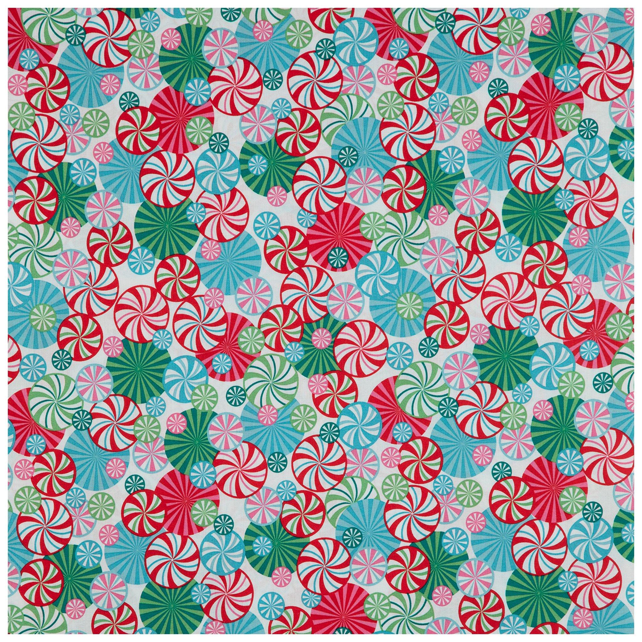 Peppermint Swirls Apparel Fabric Hobby Lobby