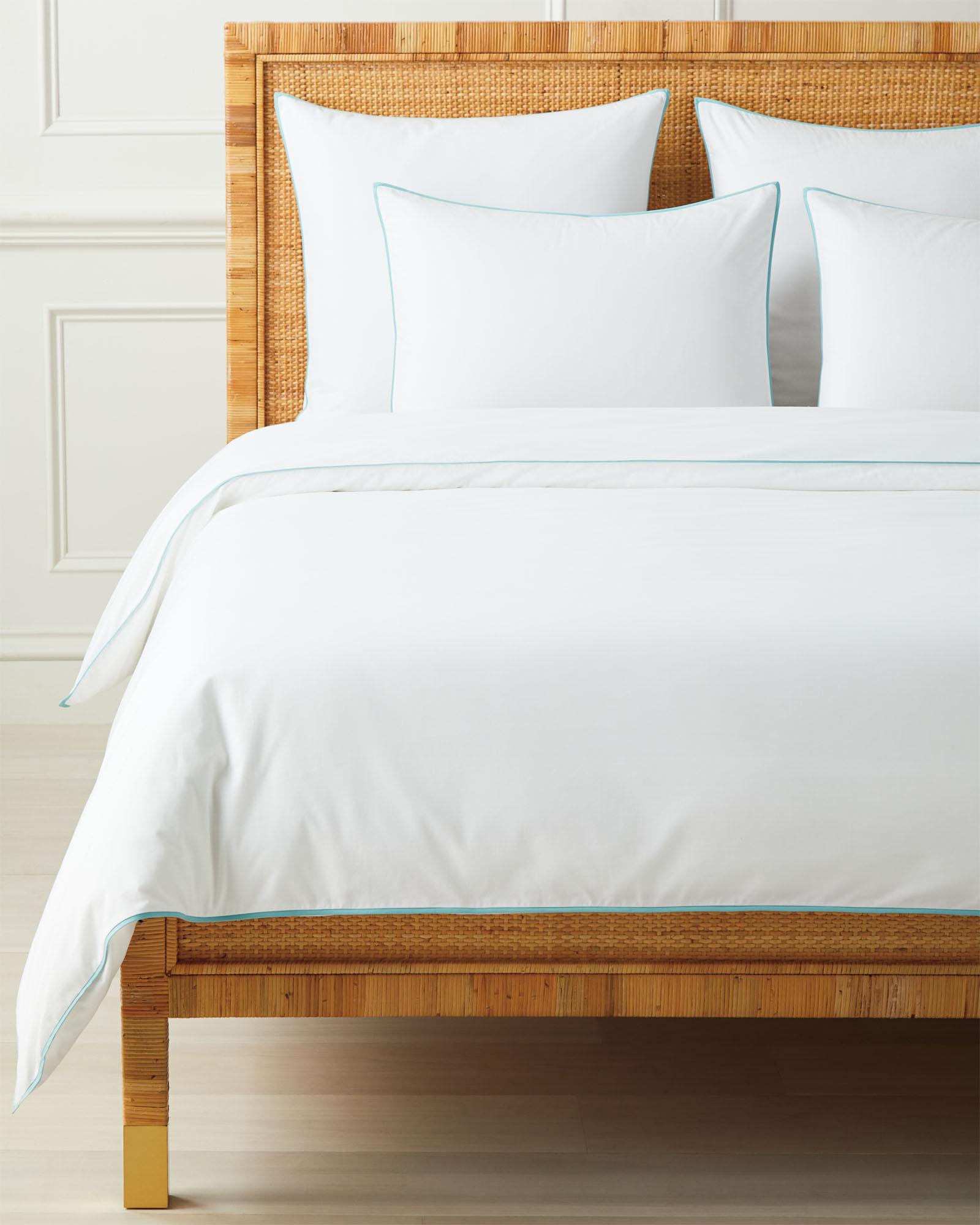 Beach Club Percale Duvet Cover Serena And Lily