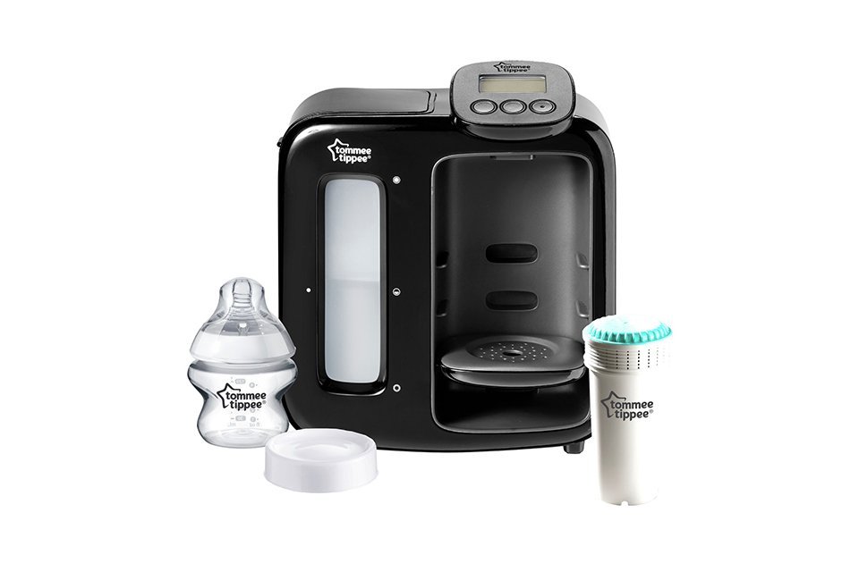 A Tommee Tippee Perfect Prep Day & Night in black.