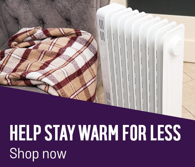 Help stay warm for less.