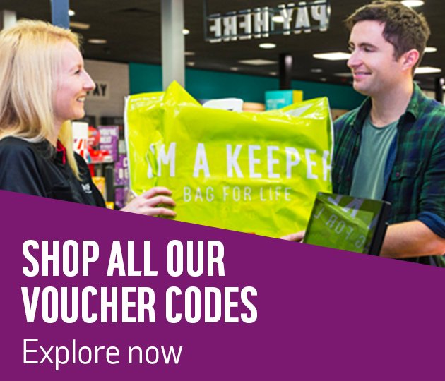 Shop all our voucher codes.