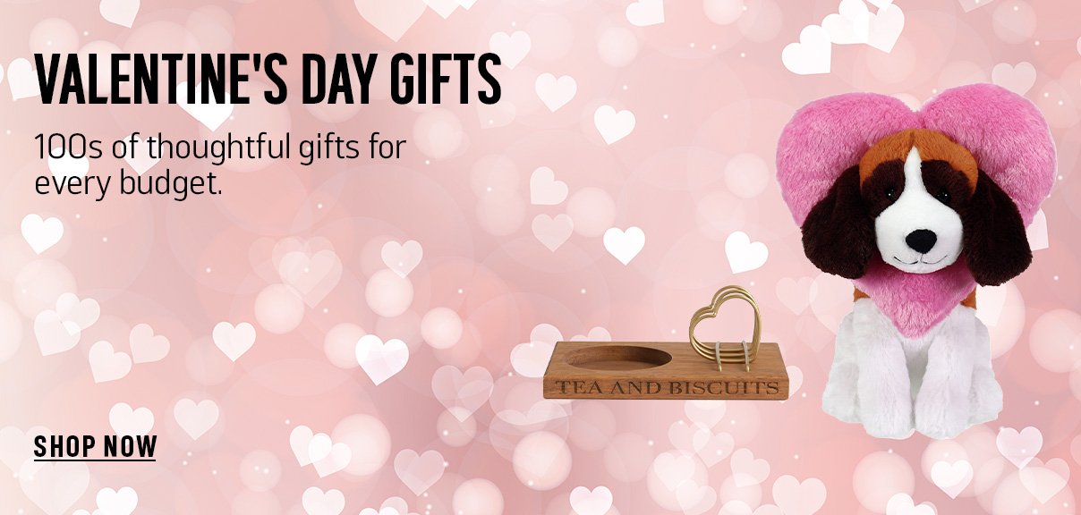 Valentine's Day gifts. 100s of thoughtful gifts for every budget. Shop now.