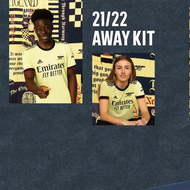 The Arsenal 21/22 Away Kit | Official Online Store