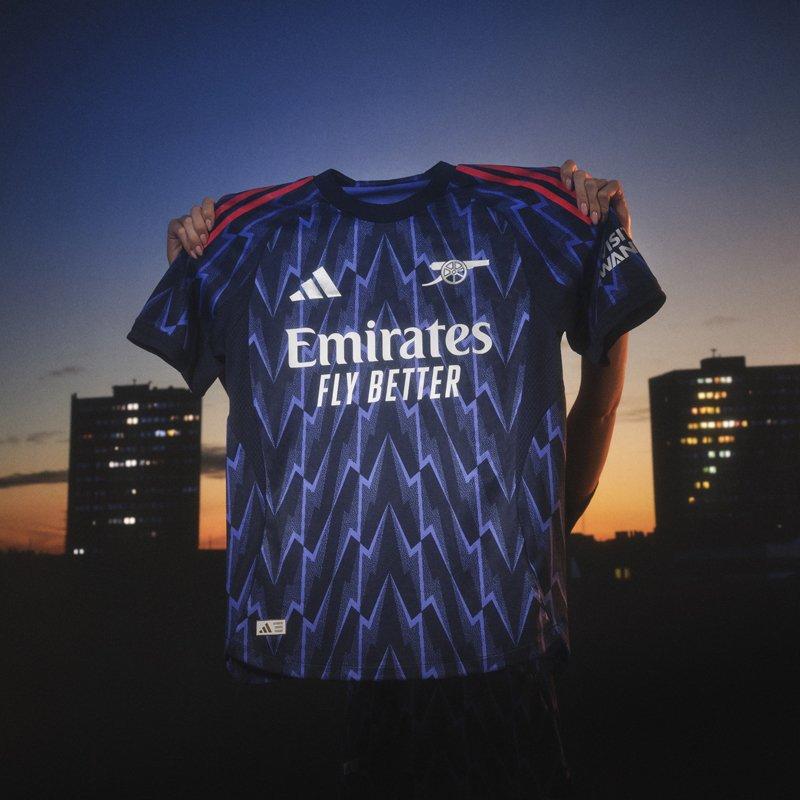 Player 3rd Kit Arsenal Footy Headlines Arsenal 25/26 Away Kit