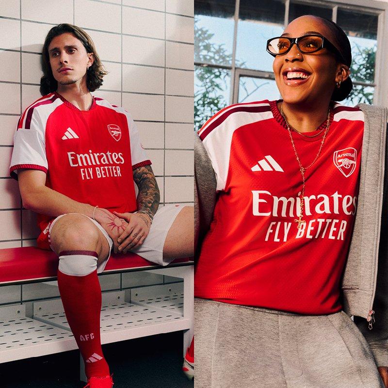 Arsenal Adidas 26/27 Home Kit Collection | Official Online Store