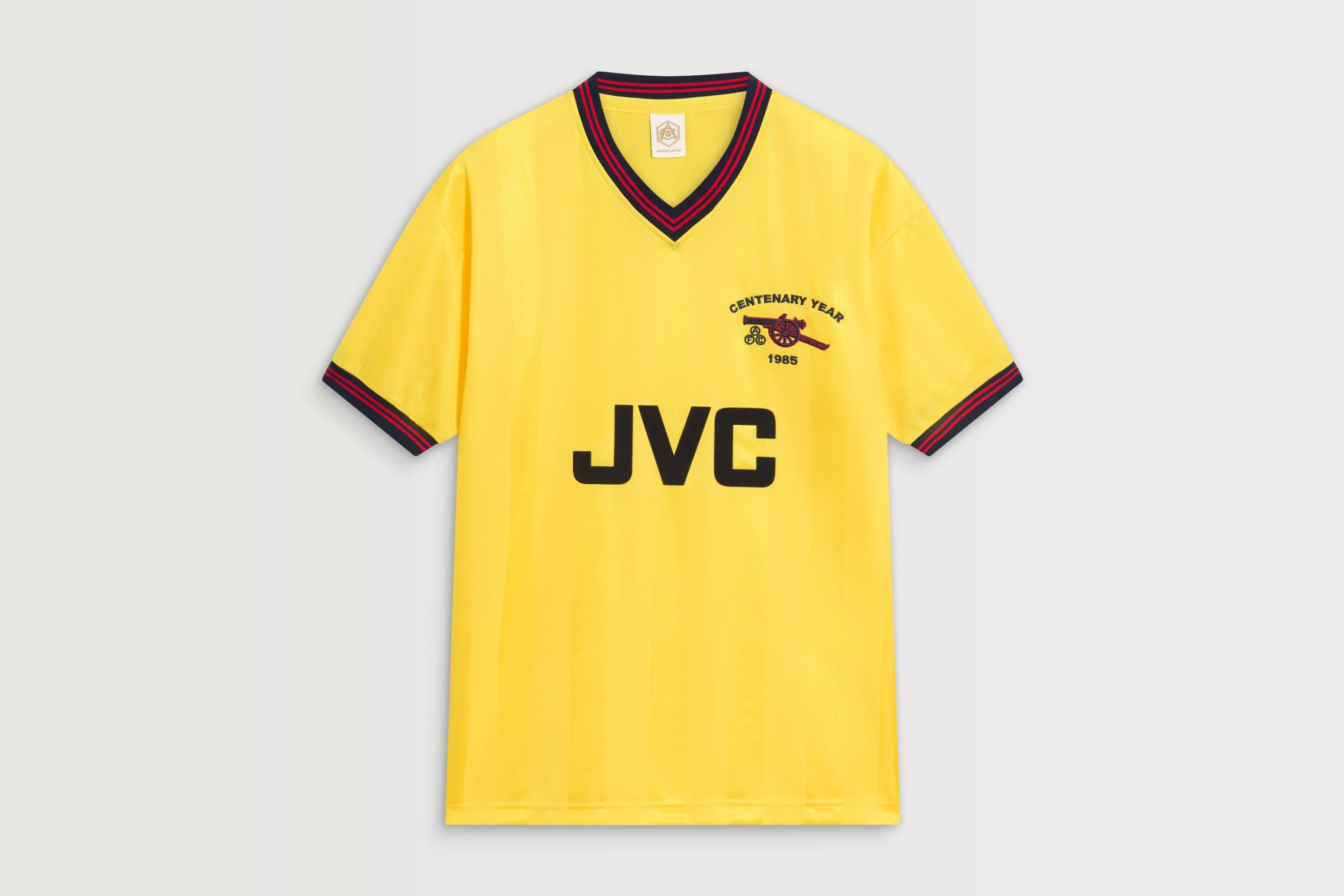 Arsenal Retro 1985 Centenary Away Shirt