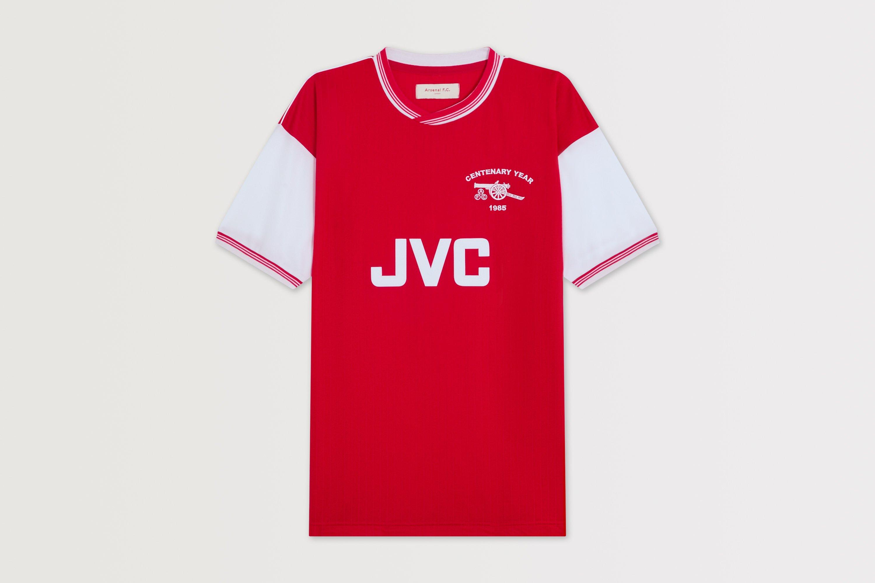 Arsenal Retro 1985 Centenary Home Shirt