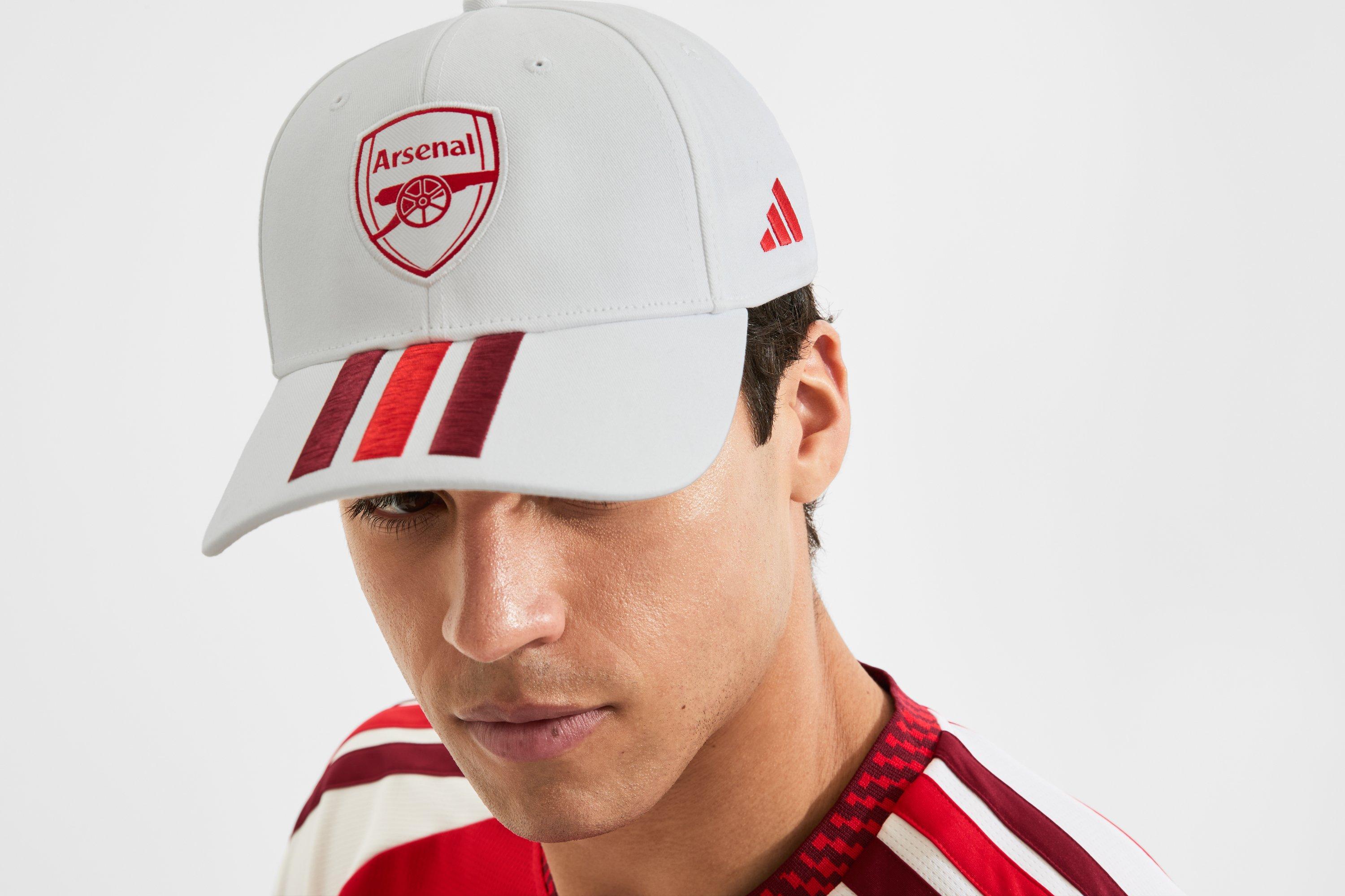 Arsenal adidas 26/27 White Home Cap | Official Online Store