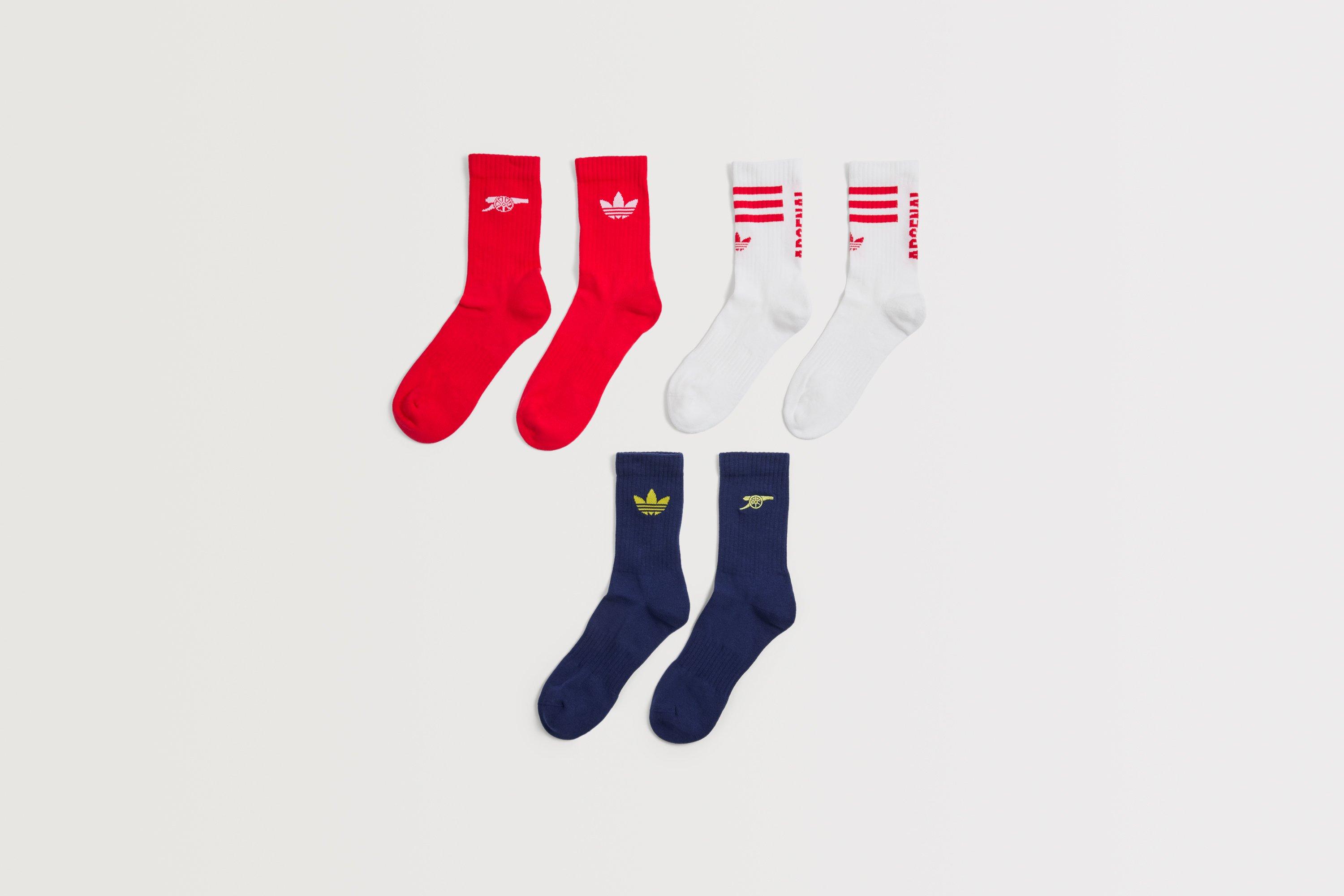 Arsenal adidas 26/27 Away Crew Socks | Official Online Store