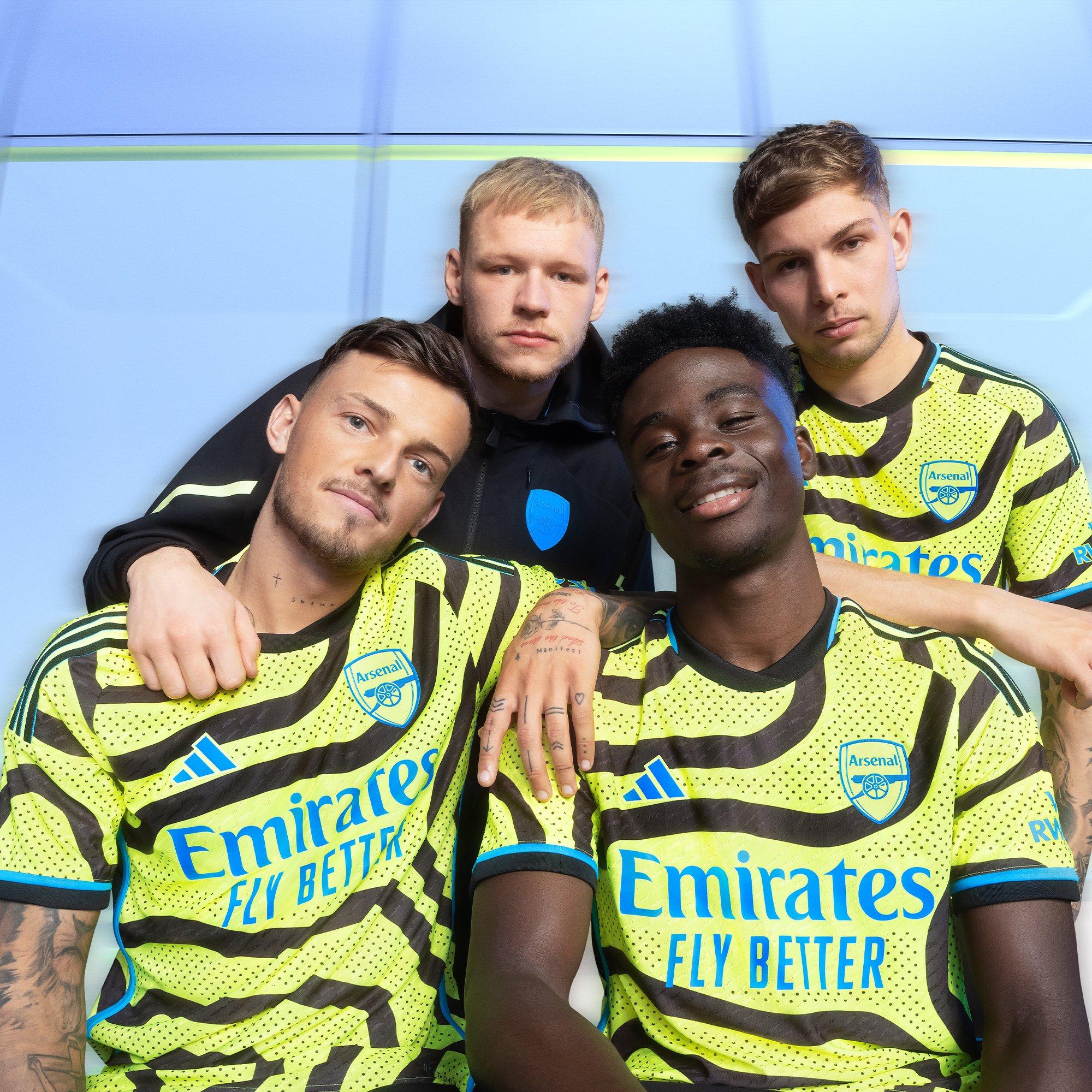 Arsenal 23/24 Authentic Away Shirt Official Online Store