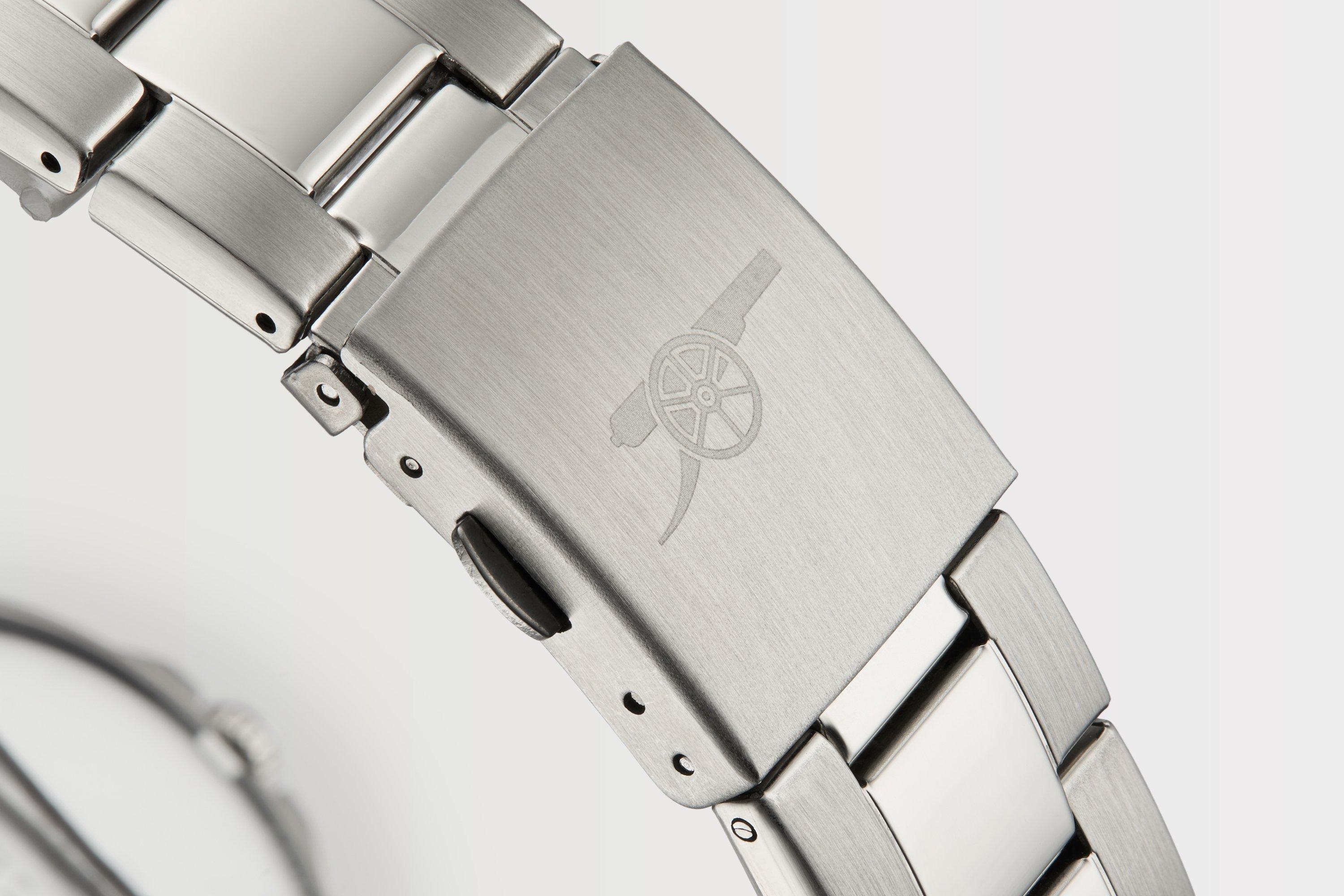 Arsenal Silver Gunmetal Watch | Official Online Store