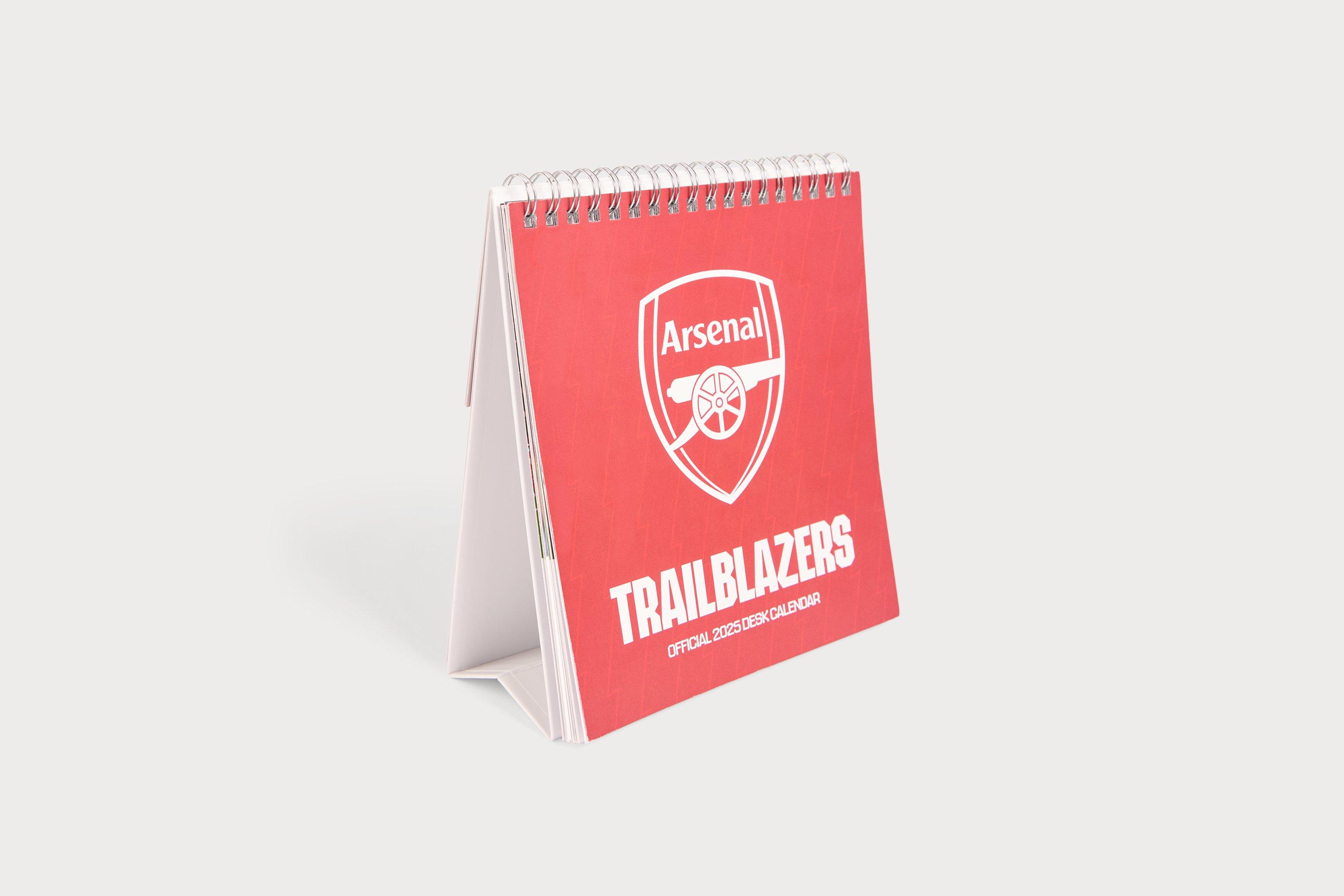 Arsenal Official 2025 Desk Calendar | Official Online Store