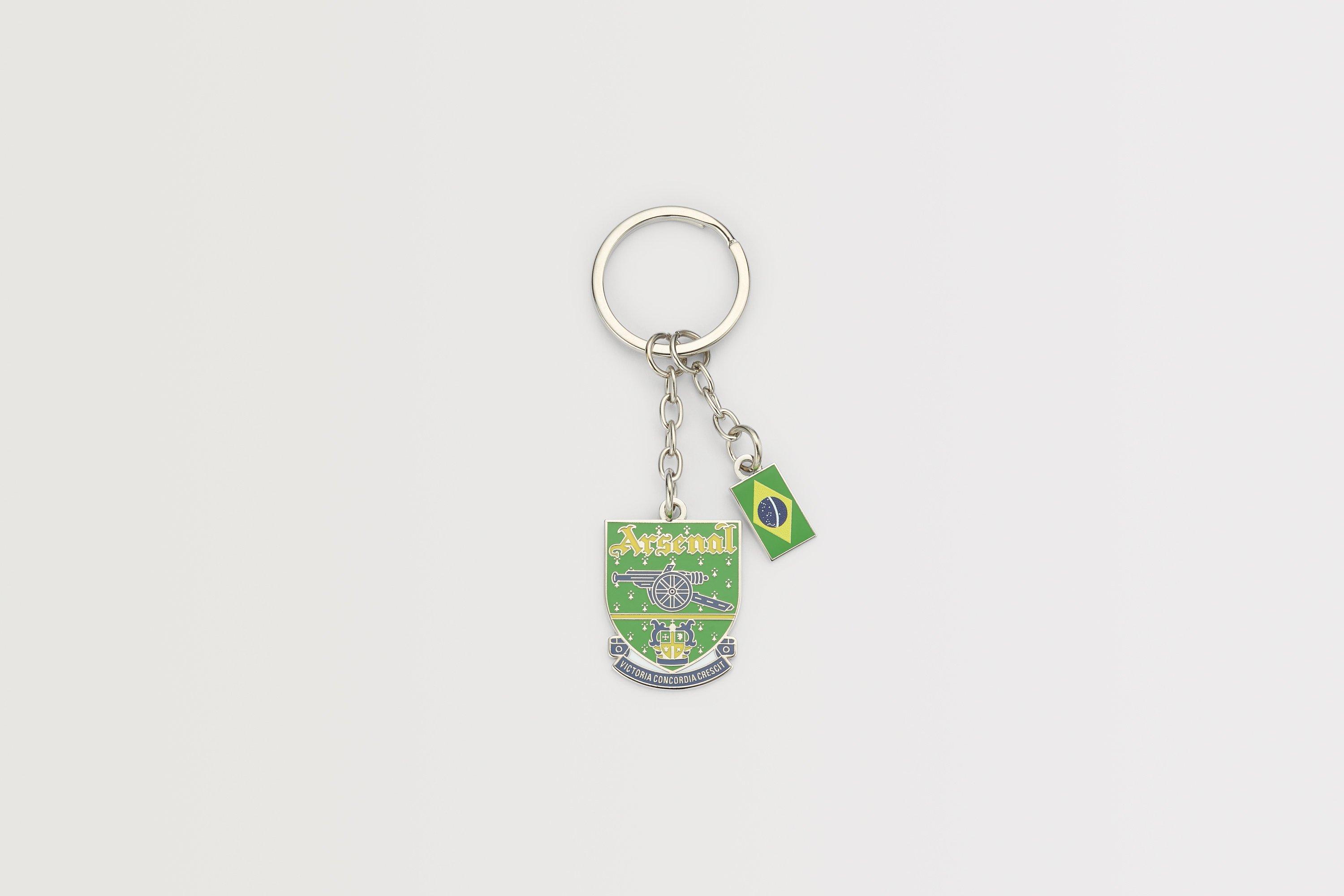 Arsenal Classics Brazil Yellow Keyring