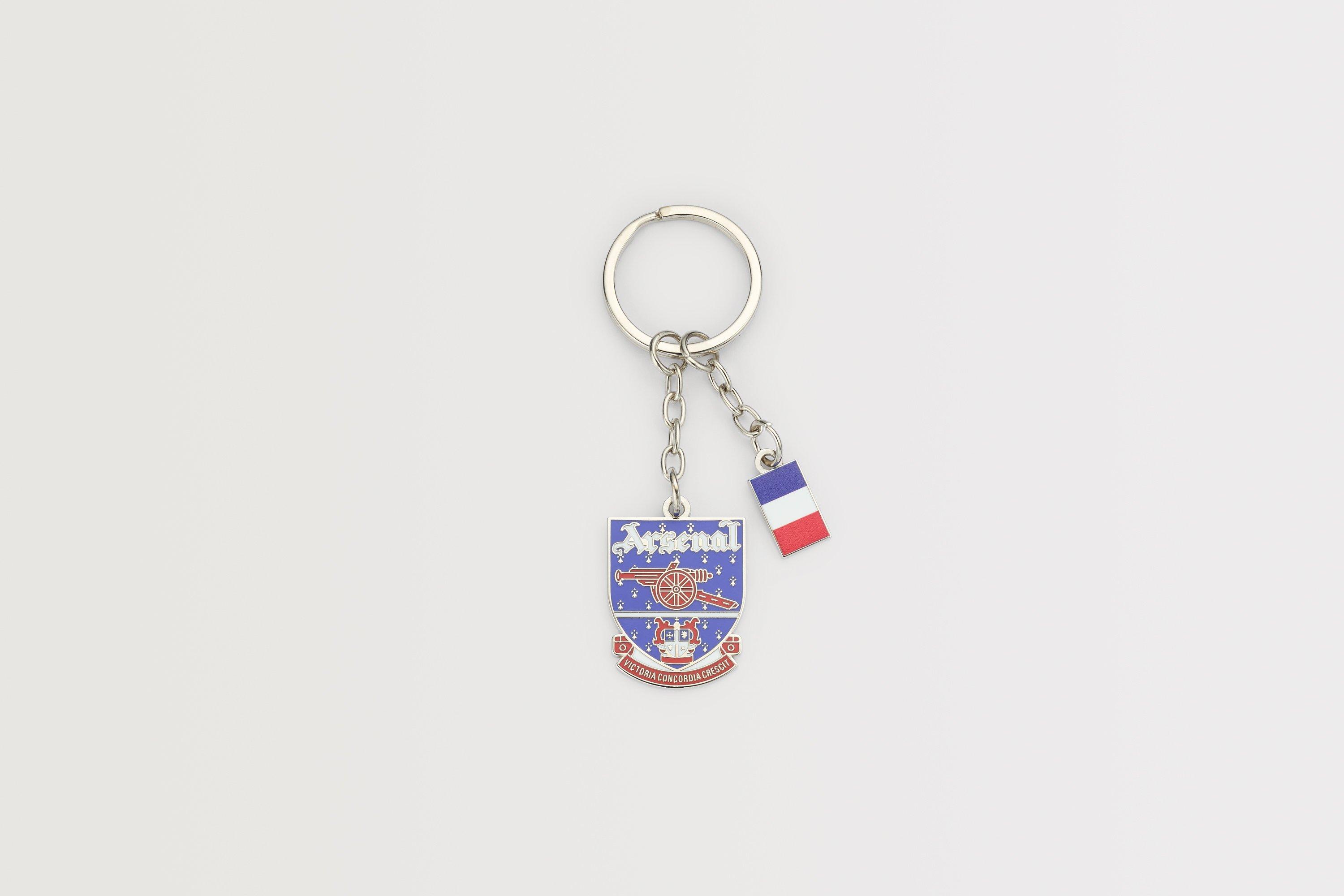 Arsenal Classics France Blue Keyring