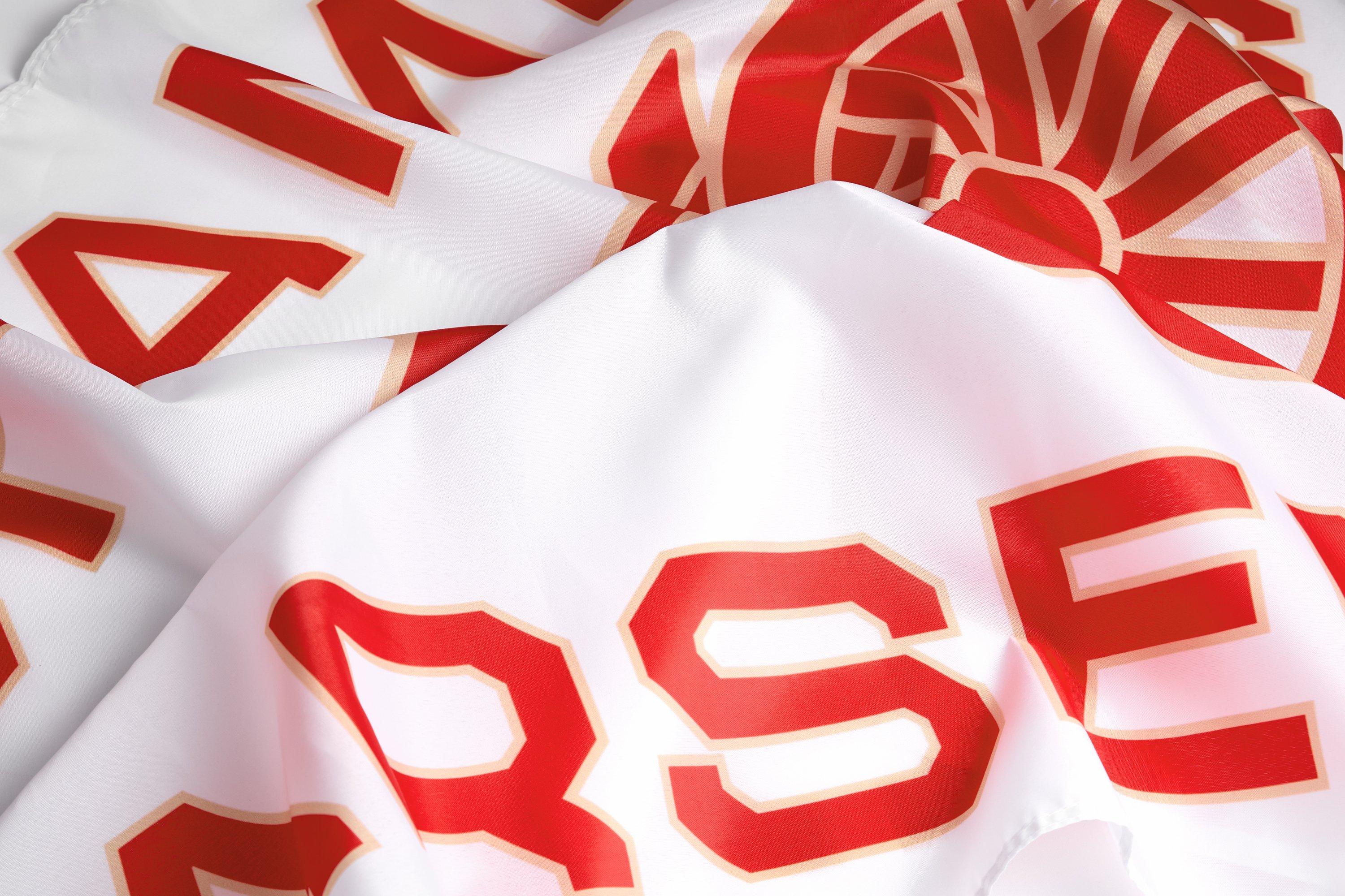 Arsenal Champions 25/26 Flag | Official Online Store