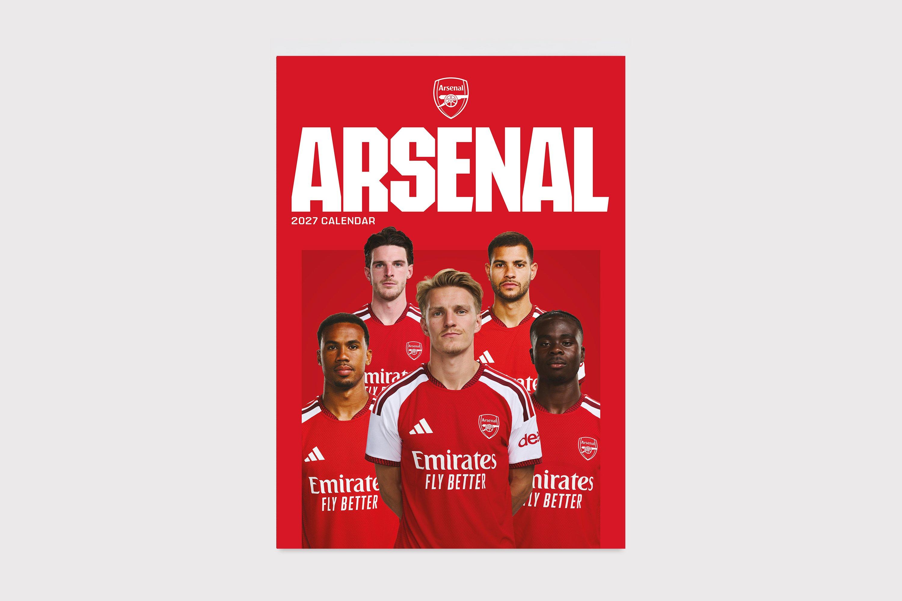 Arsenal 2027 A3 Calendar | Official Online Store