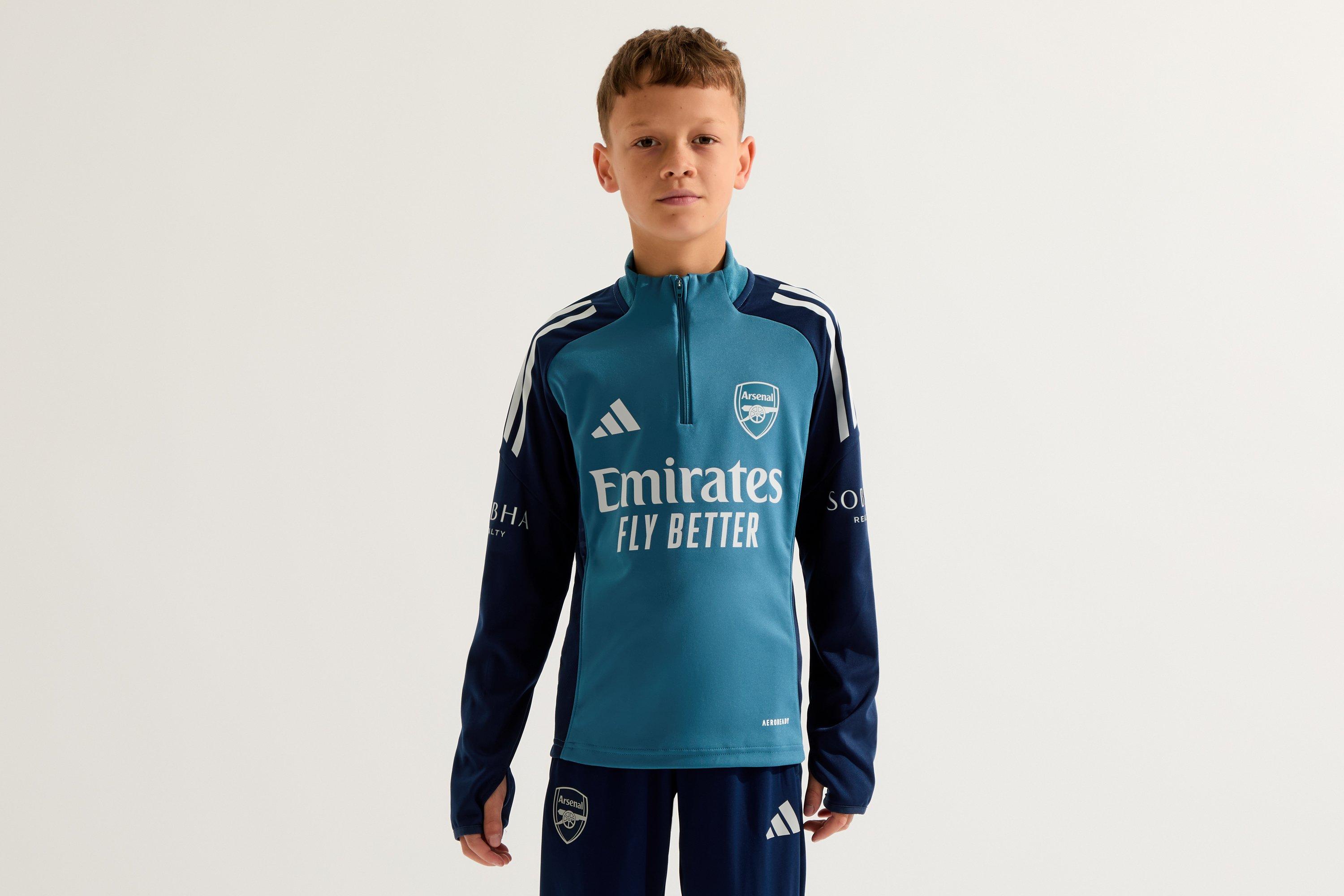 Arsenal adidas Kids 25/26 1/4 Zip Training Top | Official Online Store