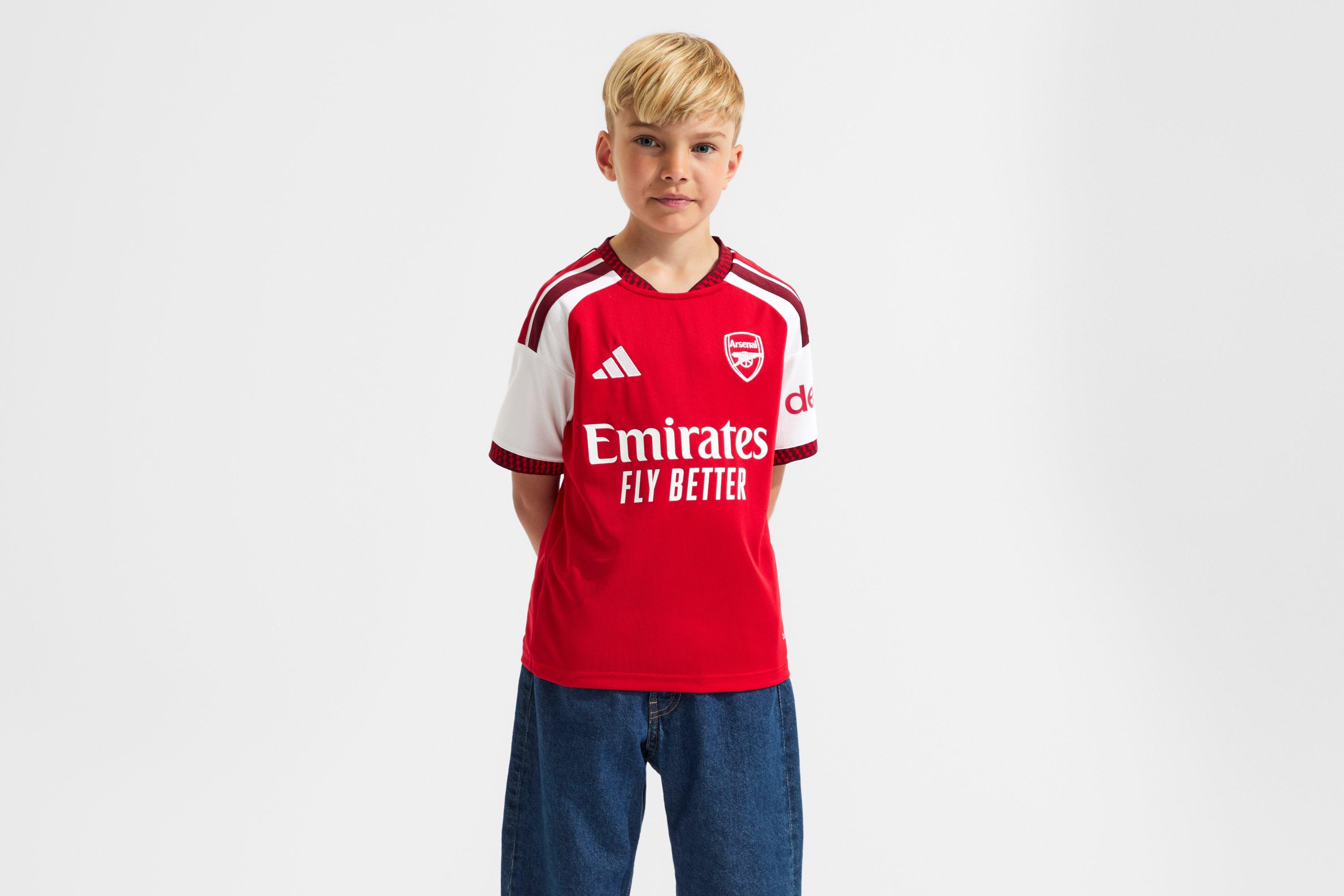Arsenal adidas Kids 26/27 Home Shirt