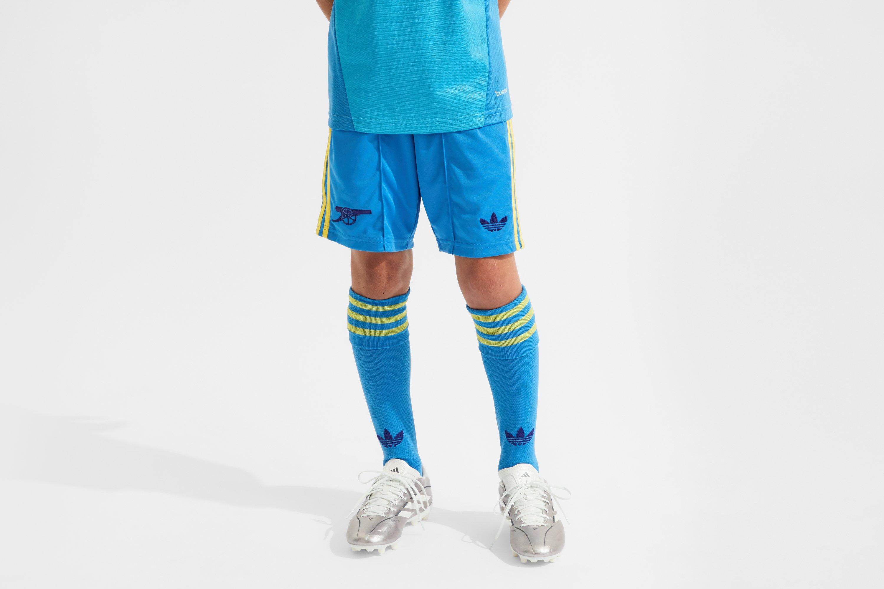 Arsenal adidas Kids 26/27 Away Goalkeeper Shorts