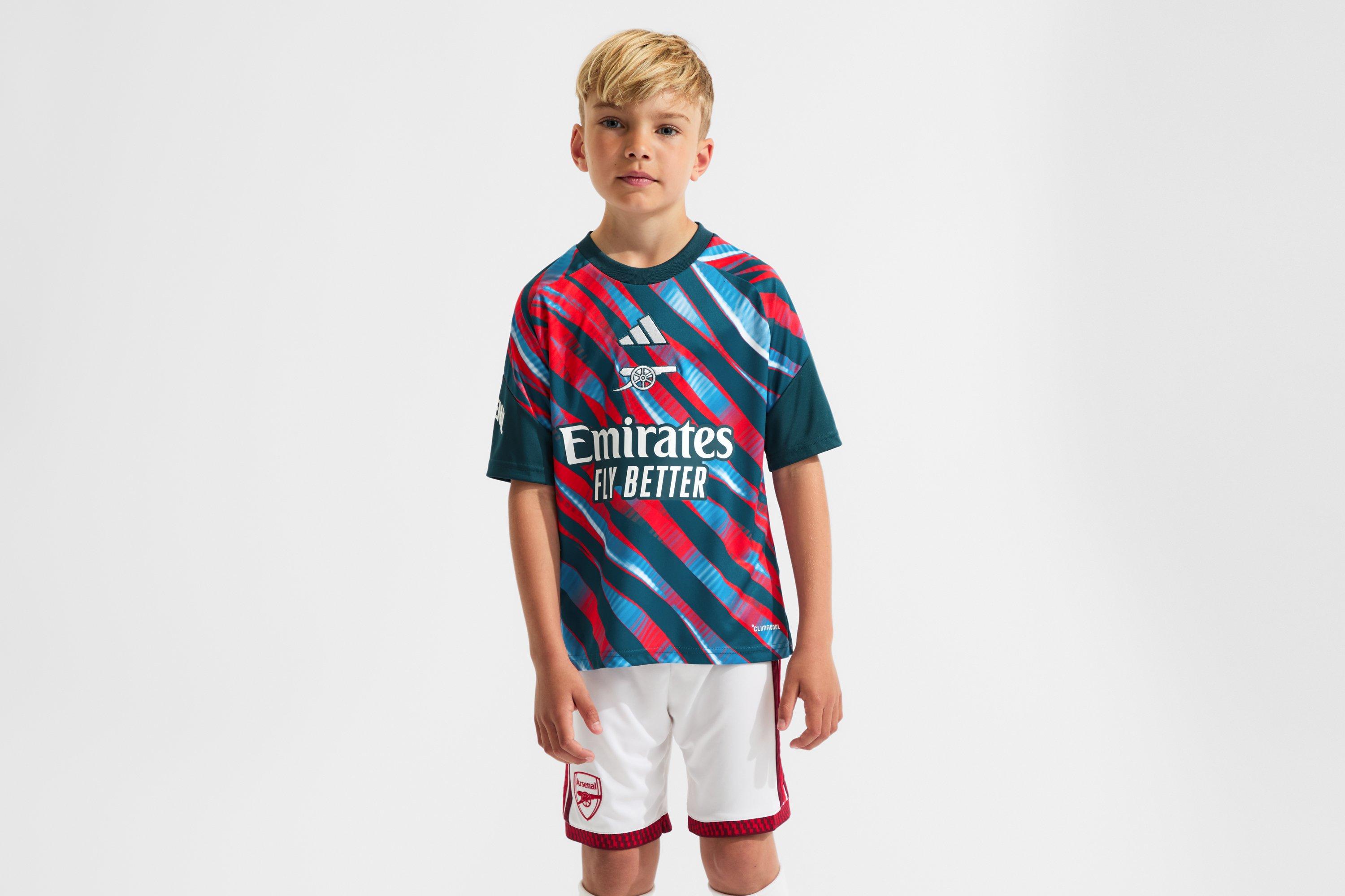 Arsenal adidas Kids 26/27 Pre-Match Shirt