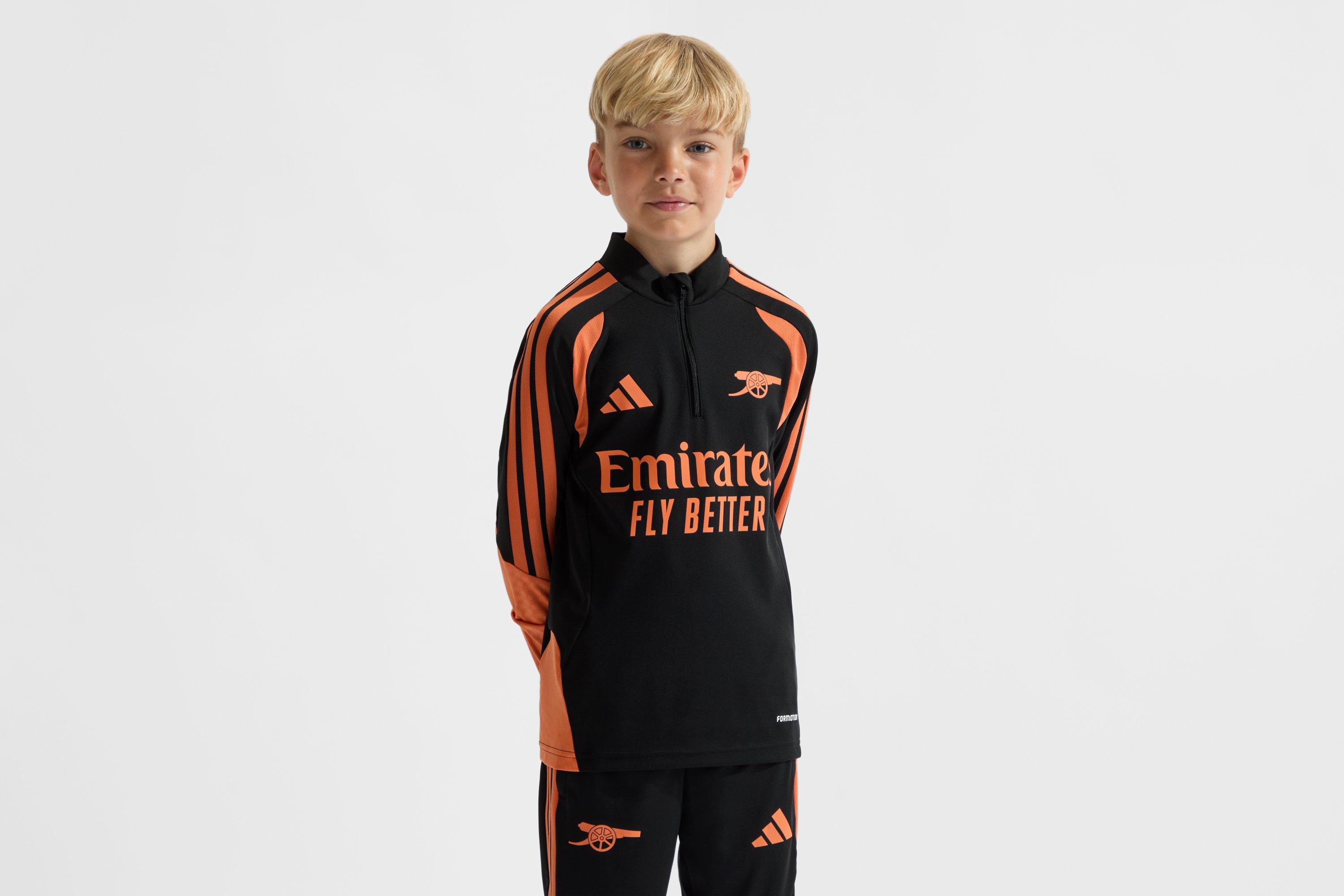 Arsenal adidas Kids 26/27 1/4 Zip Training Top