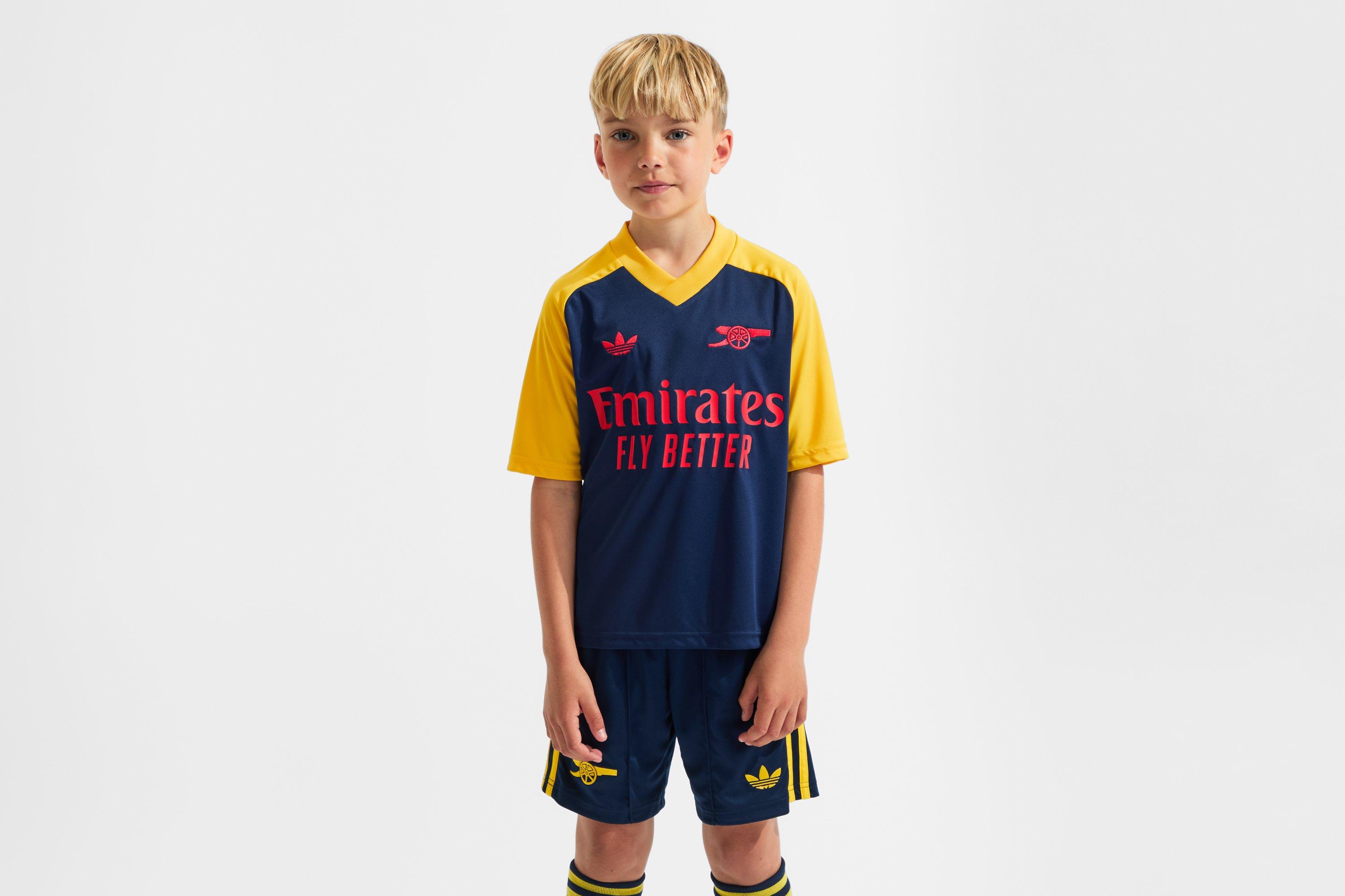 Arsenal adidas Kids 26/27 Away Pre-Match Shirt