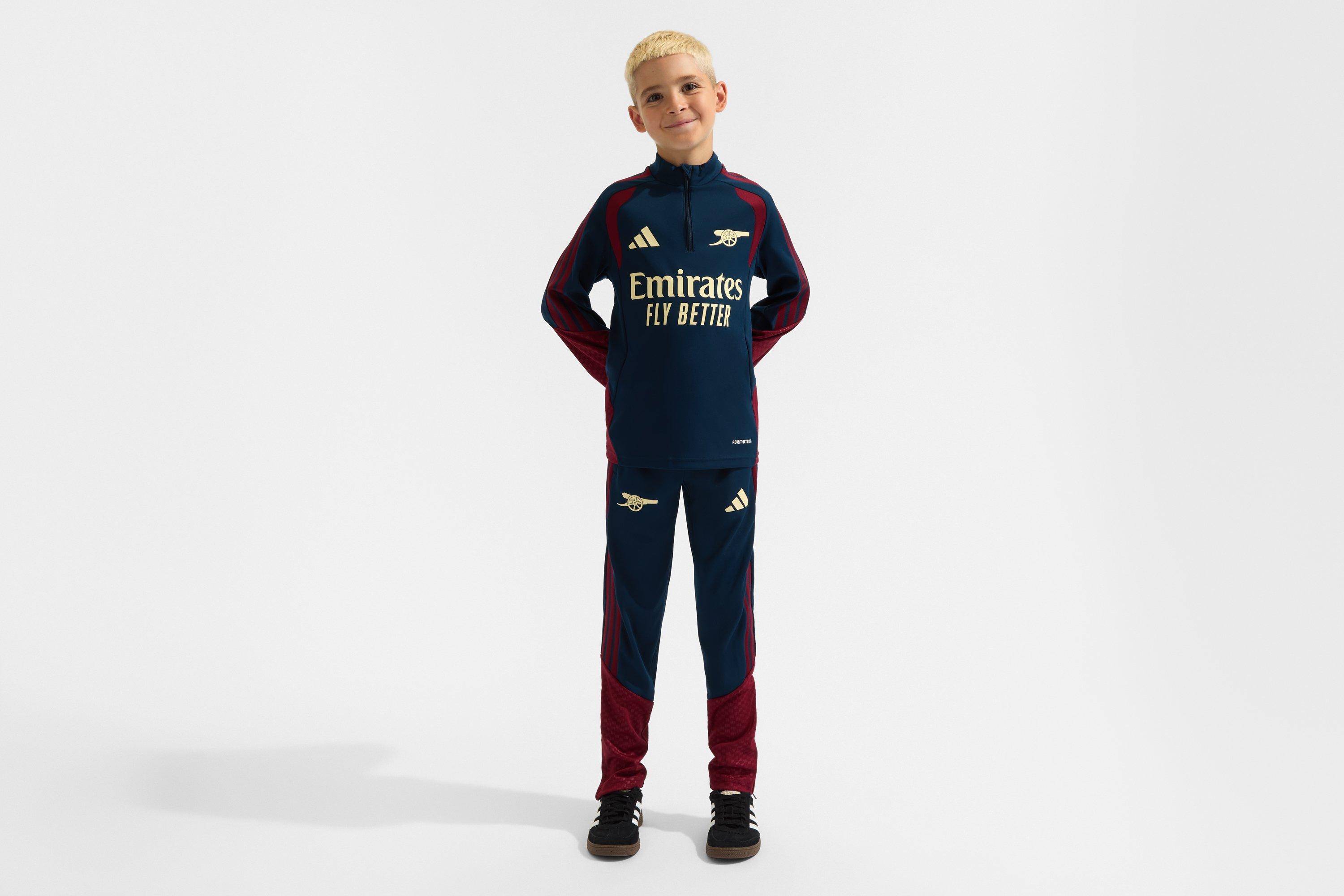 Arsenal adidas Kids 26/27 European Training 1/4 Zip Top | Official